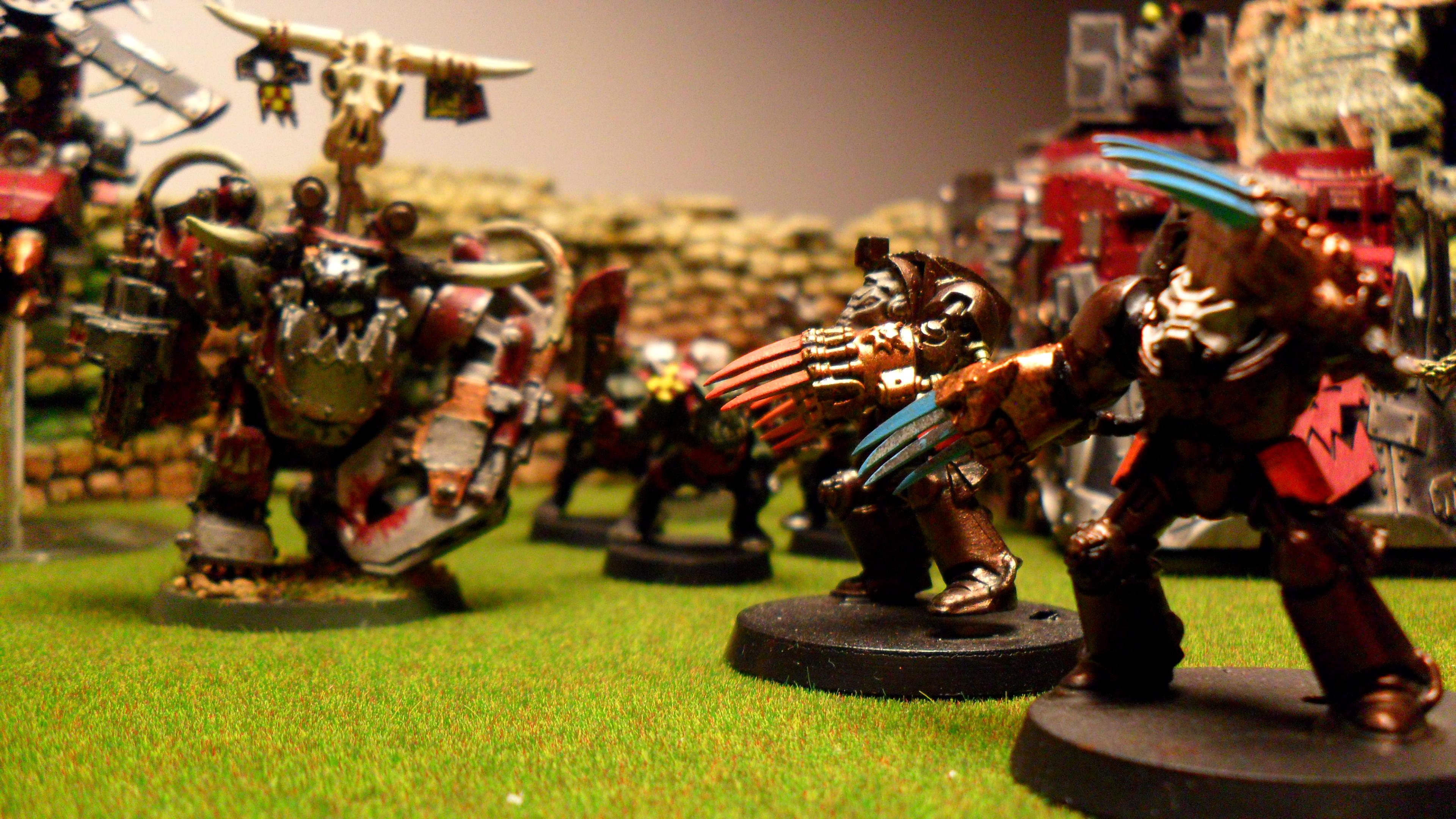 Orks &amp; space marines