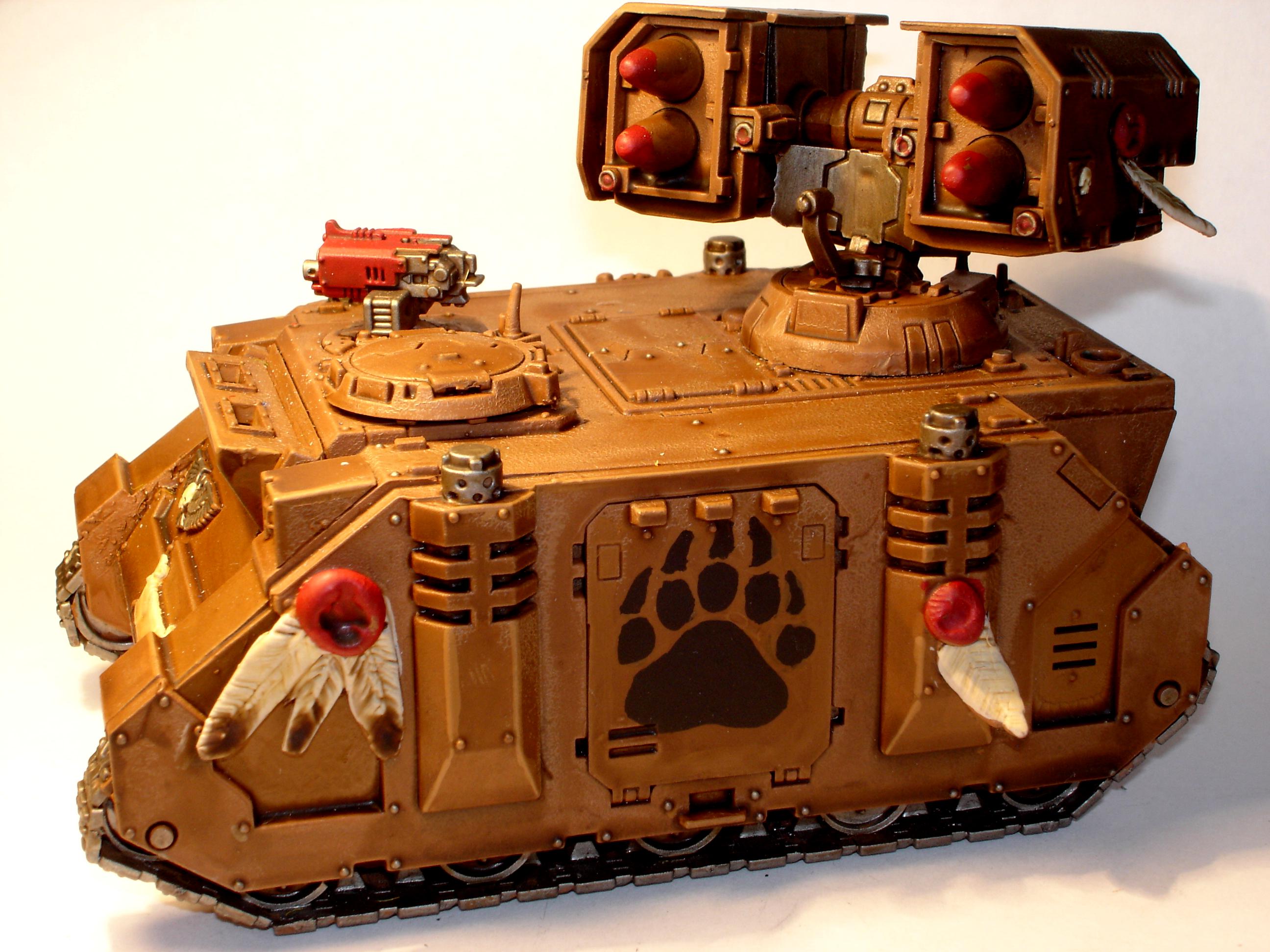 Rhino, Space Marines, Whirlwind