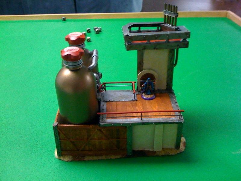 Terrain, Front of Refinery, a Paingiver has snuck onto the scene