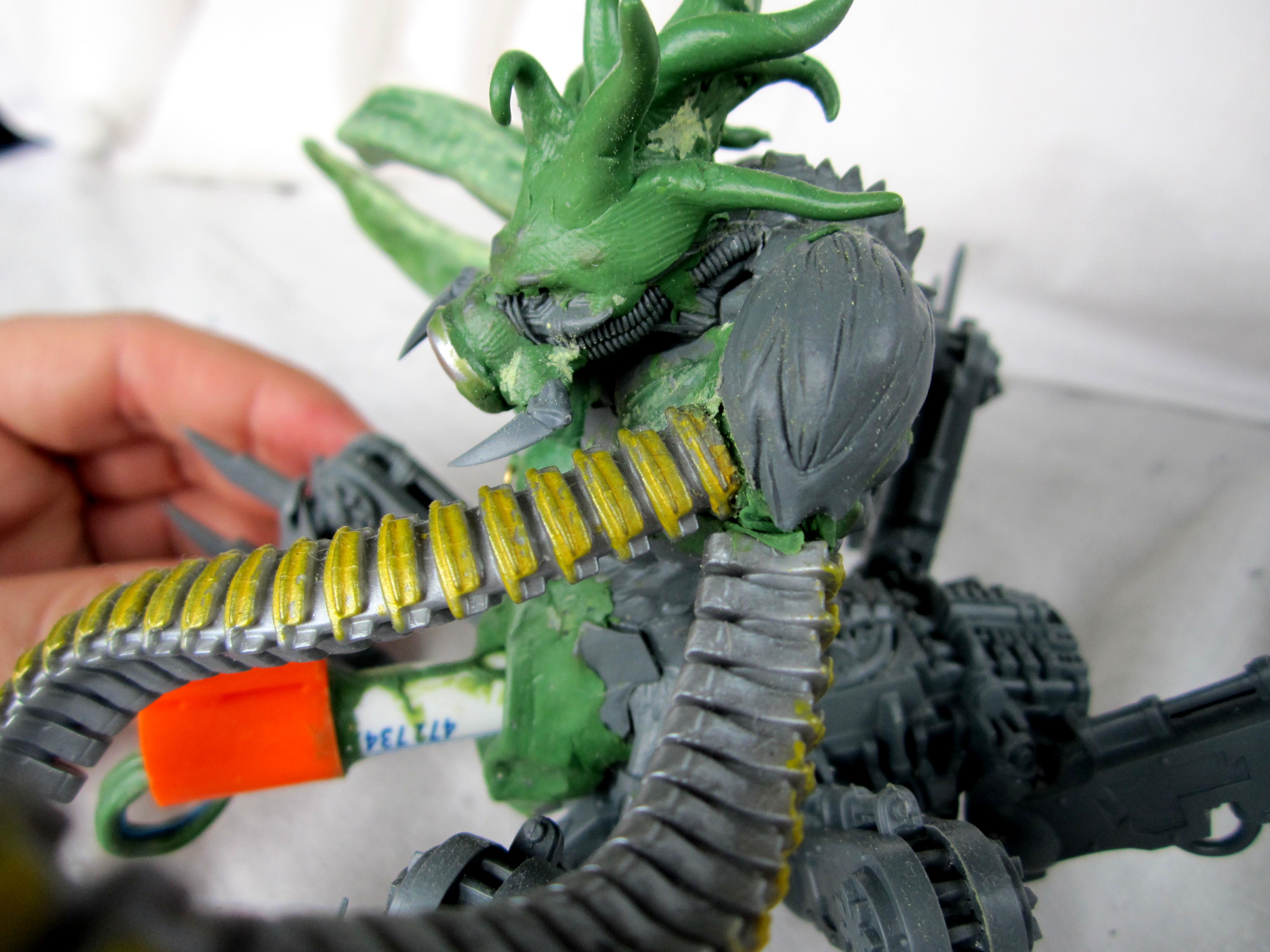 Chaos Daemons, Conversion, Conversion Wip, Greenstuff, Slaanesh, Solugrinder, Warhammer 40,000