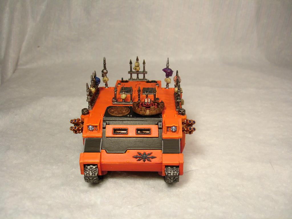 Berserkers, Chaos, Pyre, Rhino, Space Marines