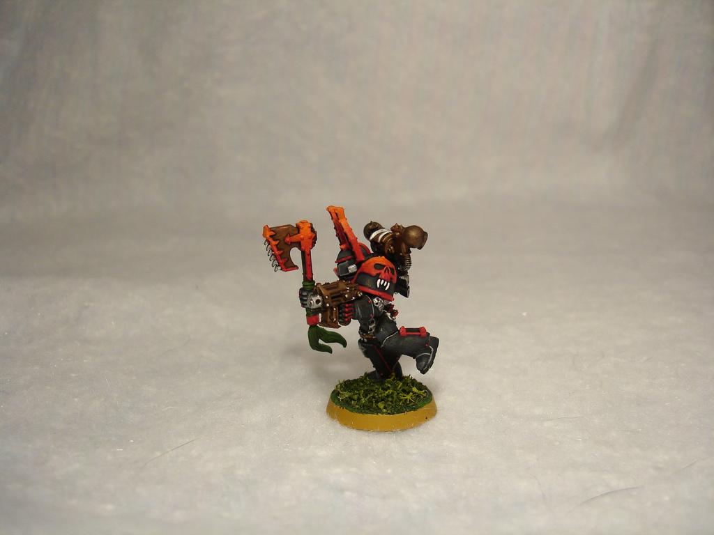 Berserkers, Chaos, Pyre, Rhino, Space Marines