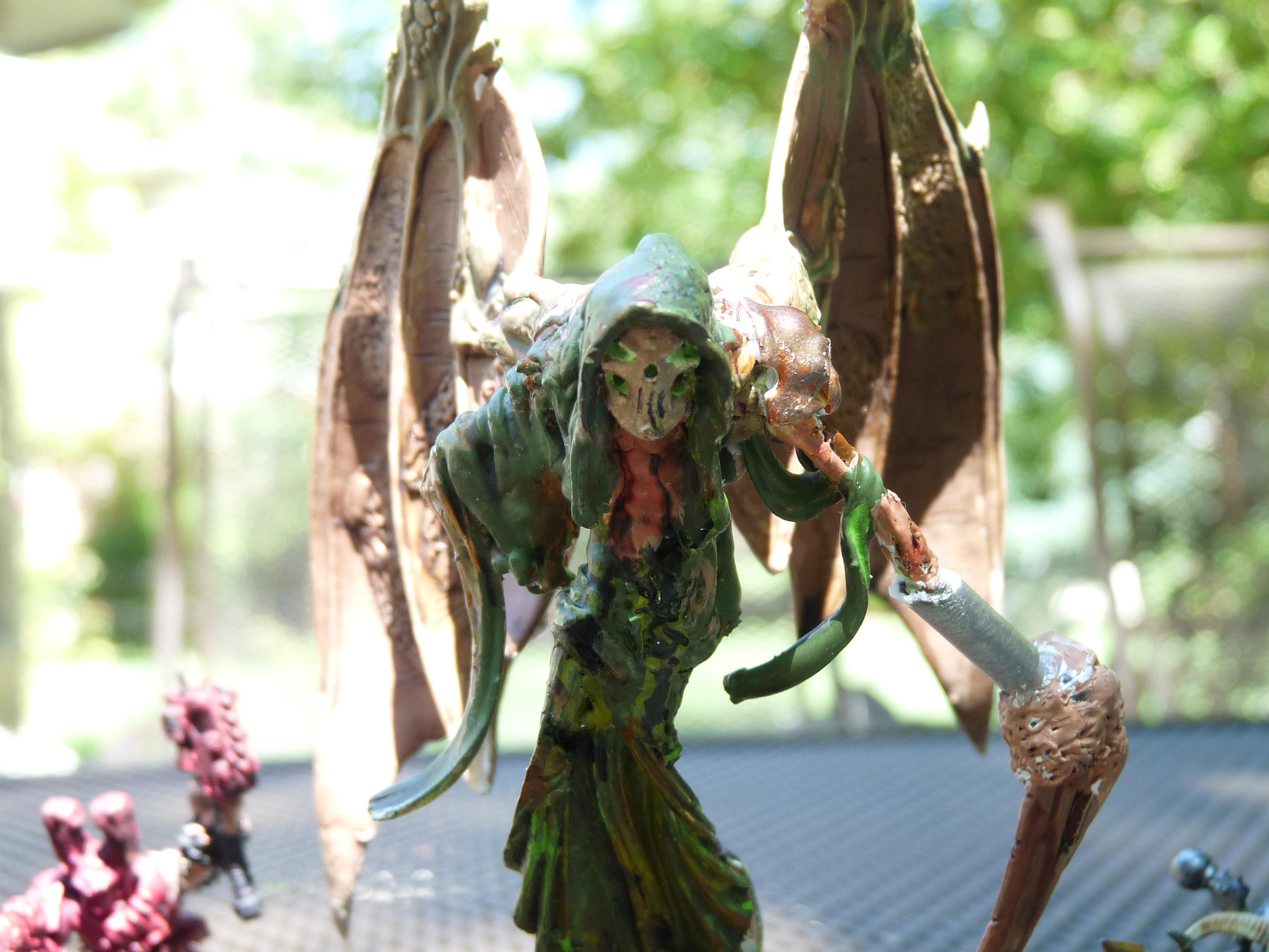 Chaos, Chaos Space Marines, Conversion, Daemon Prince, Nurgle, Winged