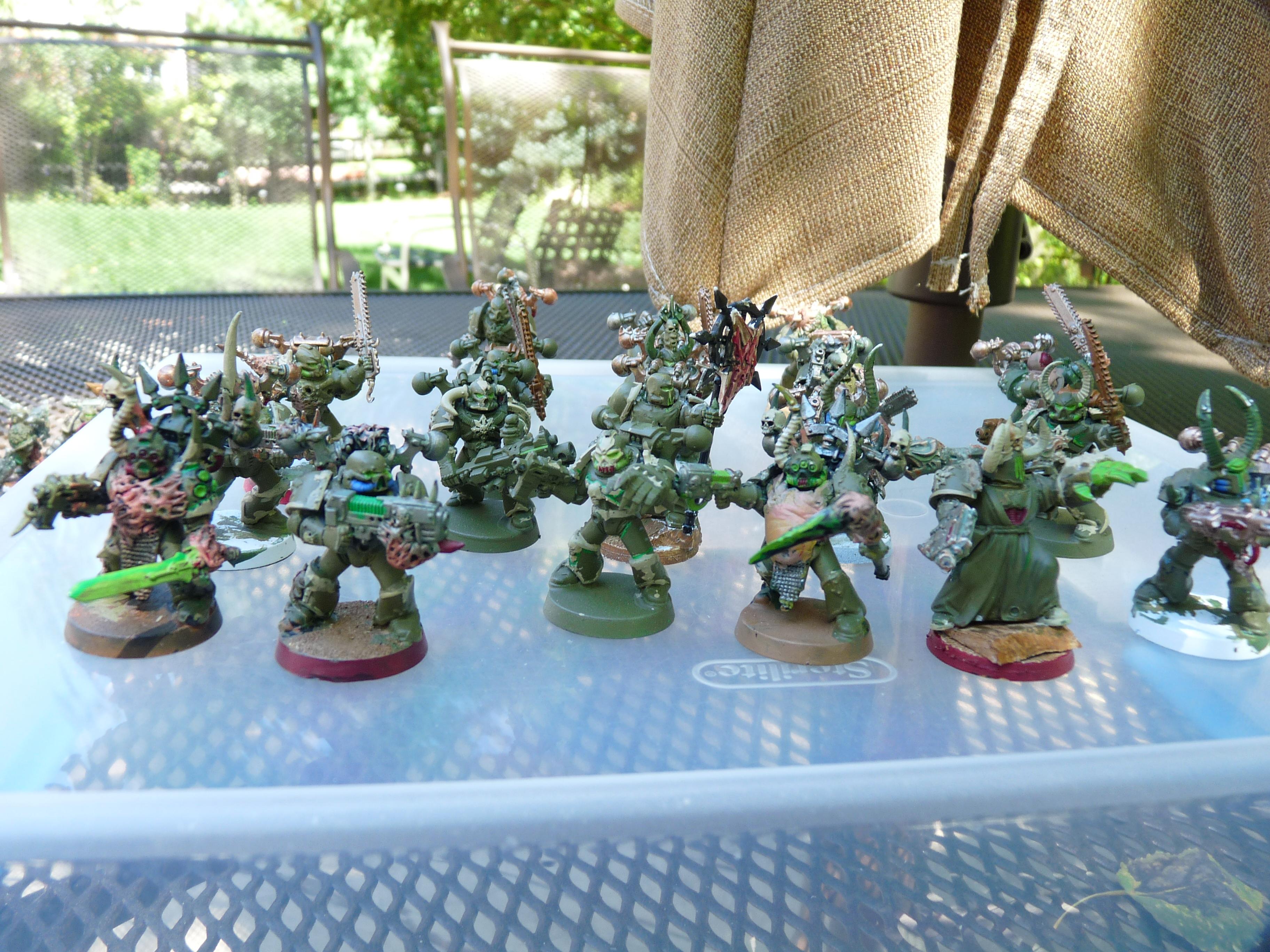 Chaos, Chaos Space Marines, Conversion, Nurgle