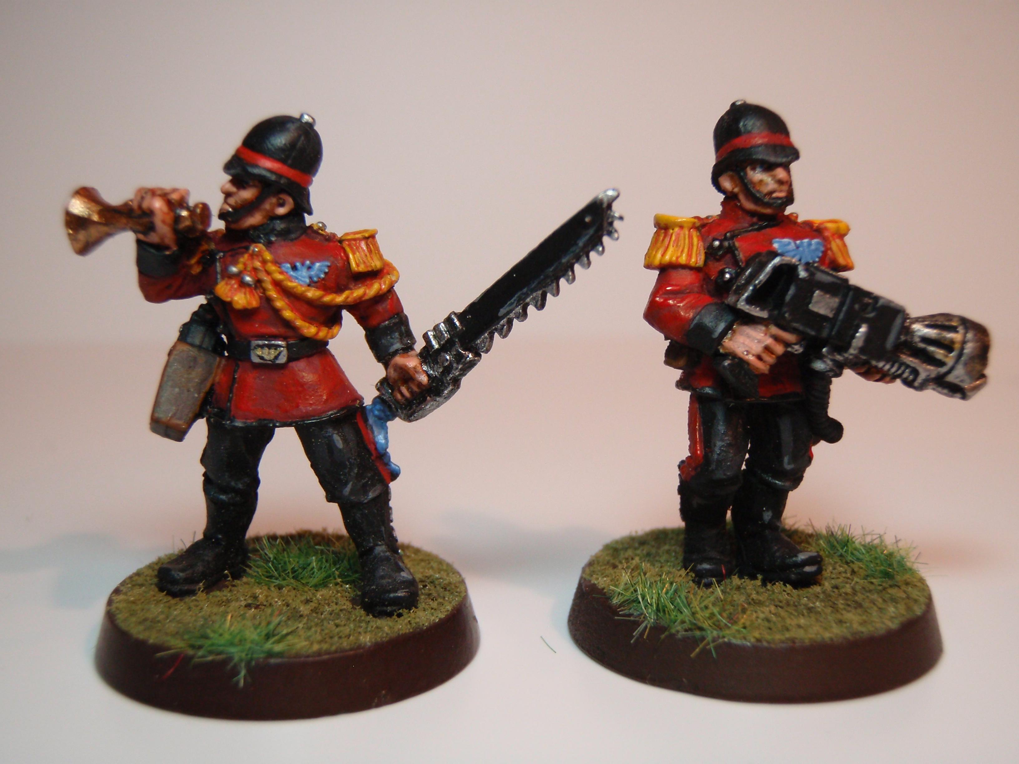 Bugler and Flamer