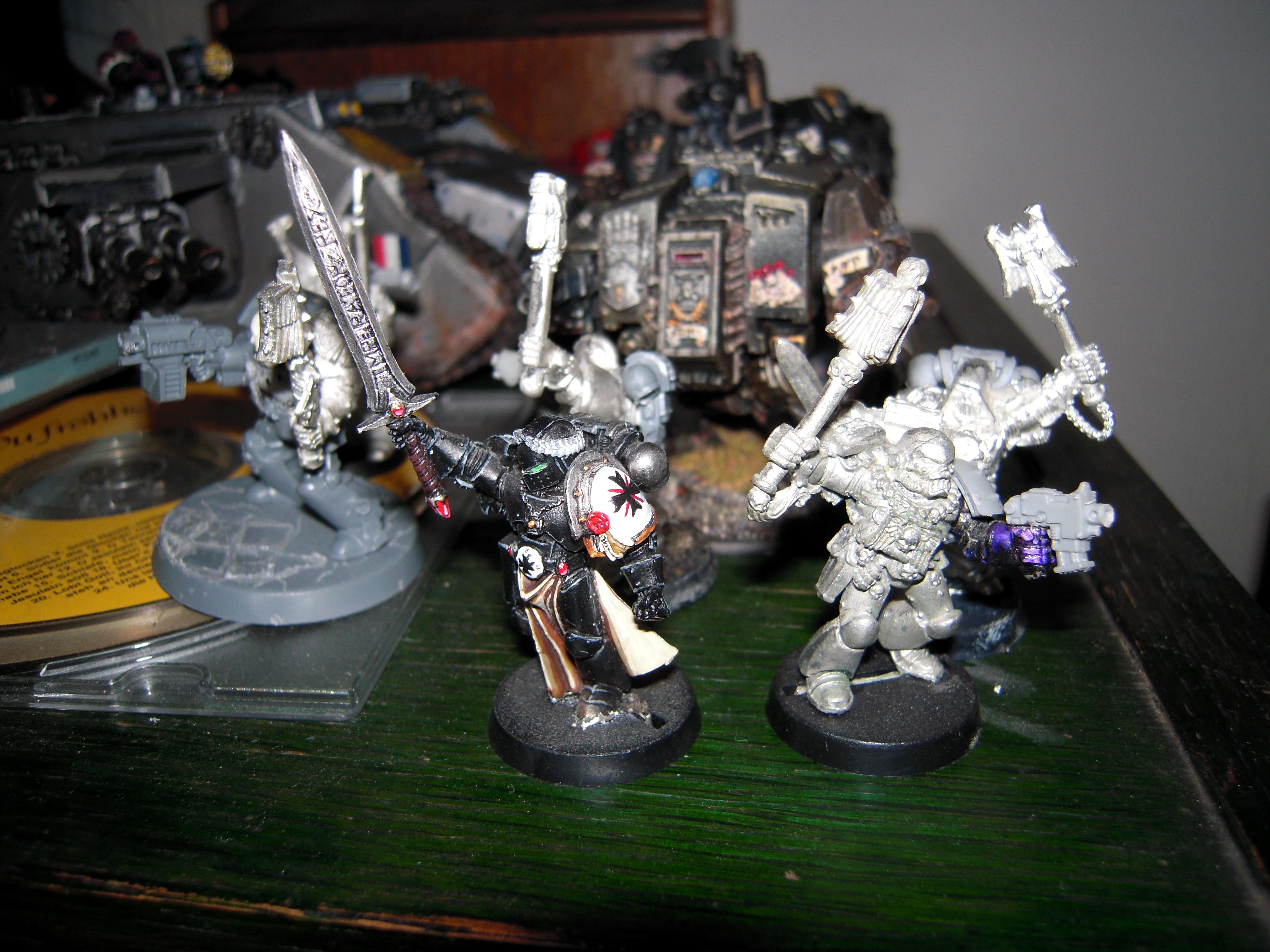 Blood, Chaos, Chaos Space Marines, Conversion, Dreadnought, Inquisitor, Scratch Build, Space Marines, Work In Progress, Working Place