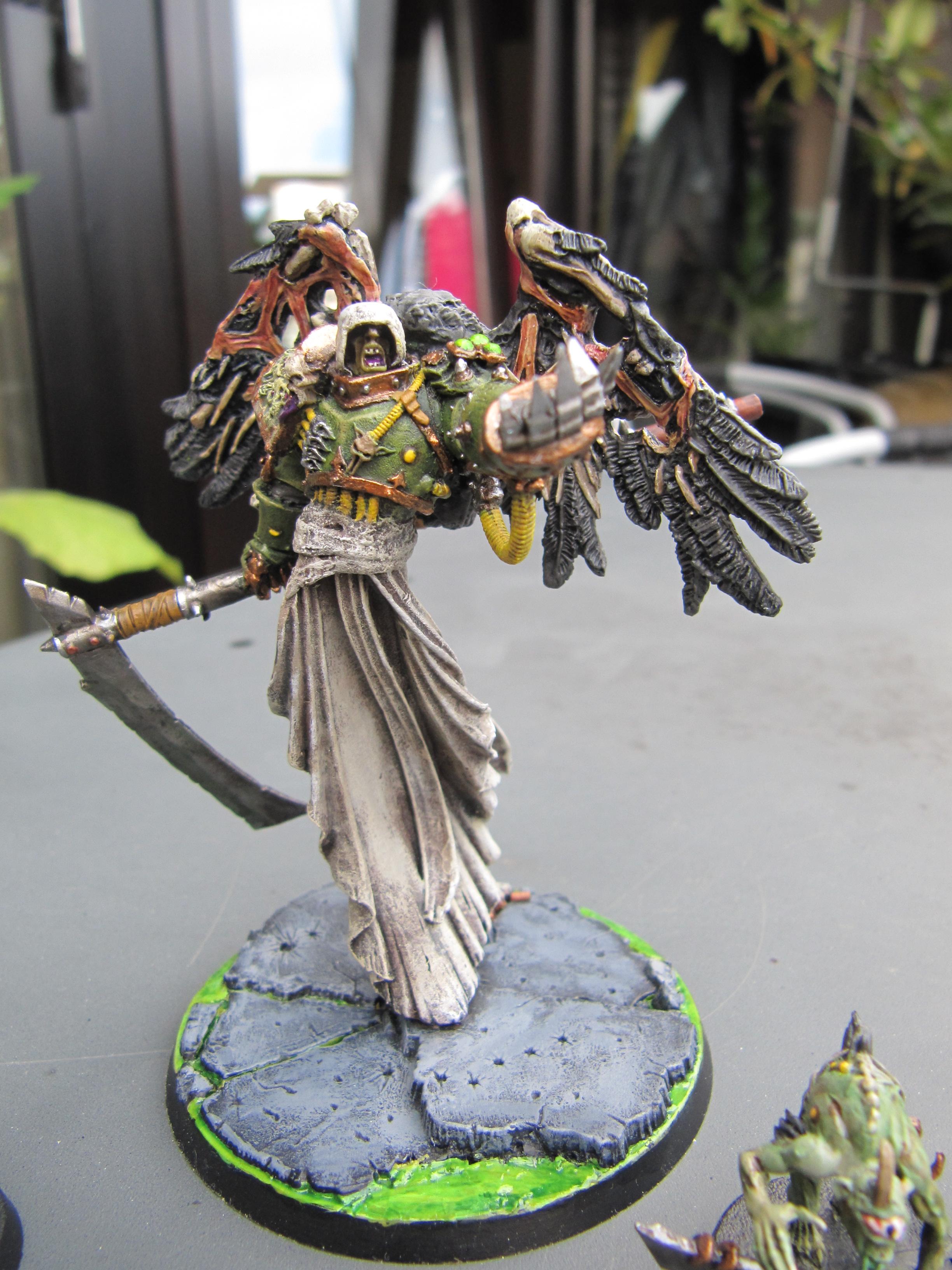 Chaos, Mortarion, Plague Marines, Primarch