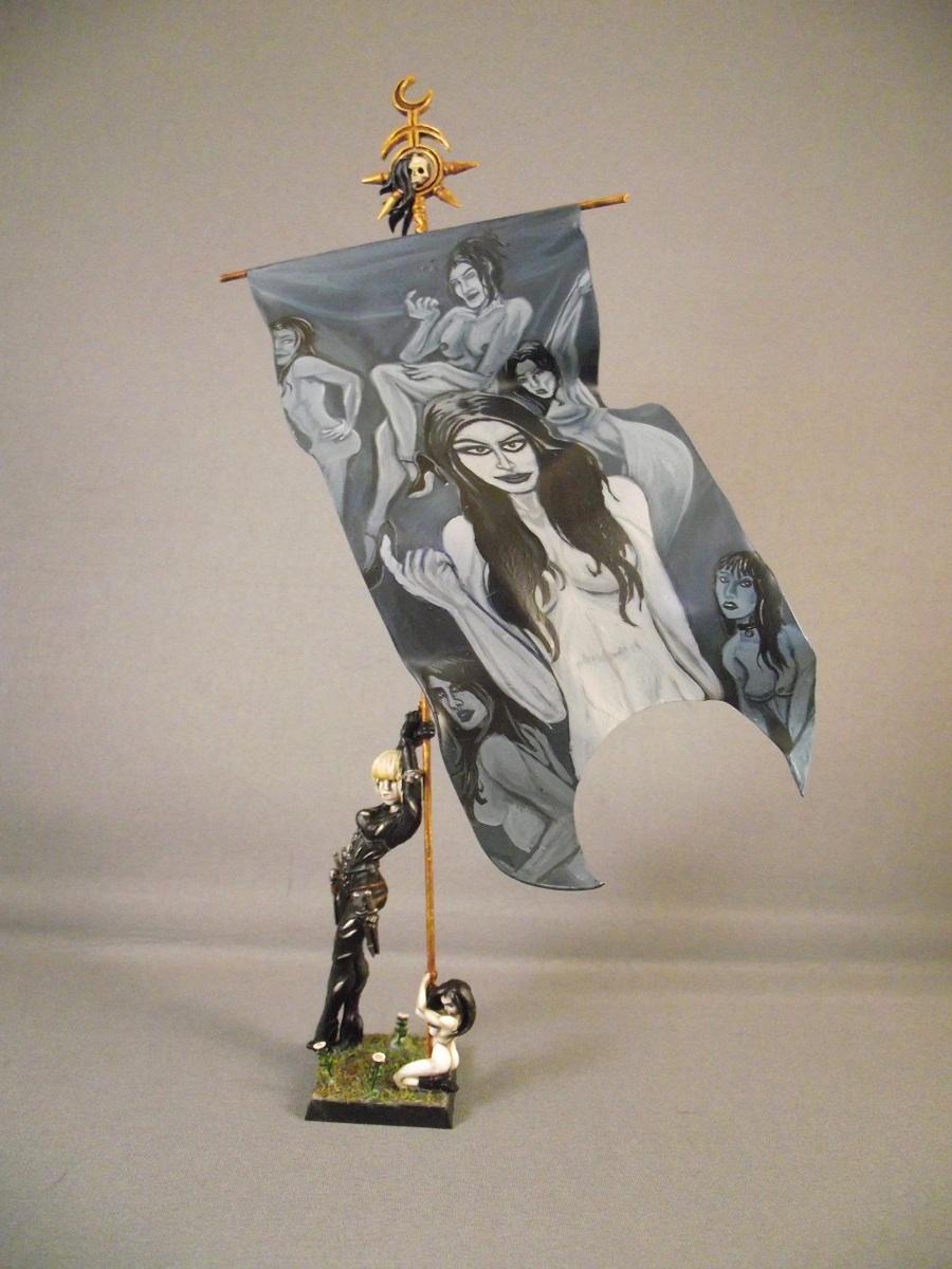 Banner, Female, Nsfw, Sexy, Slaanesh