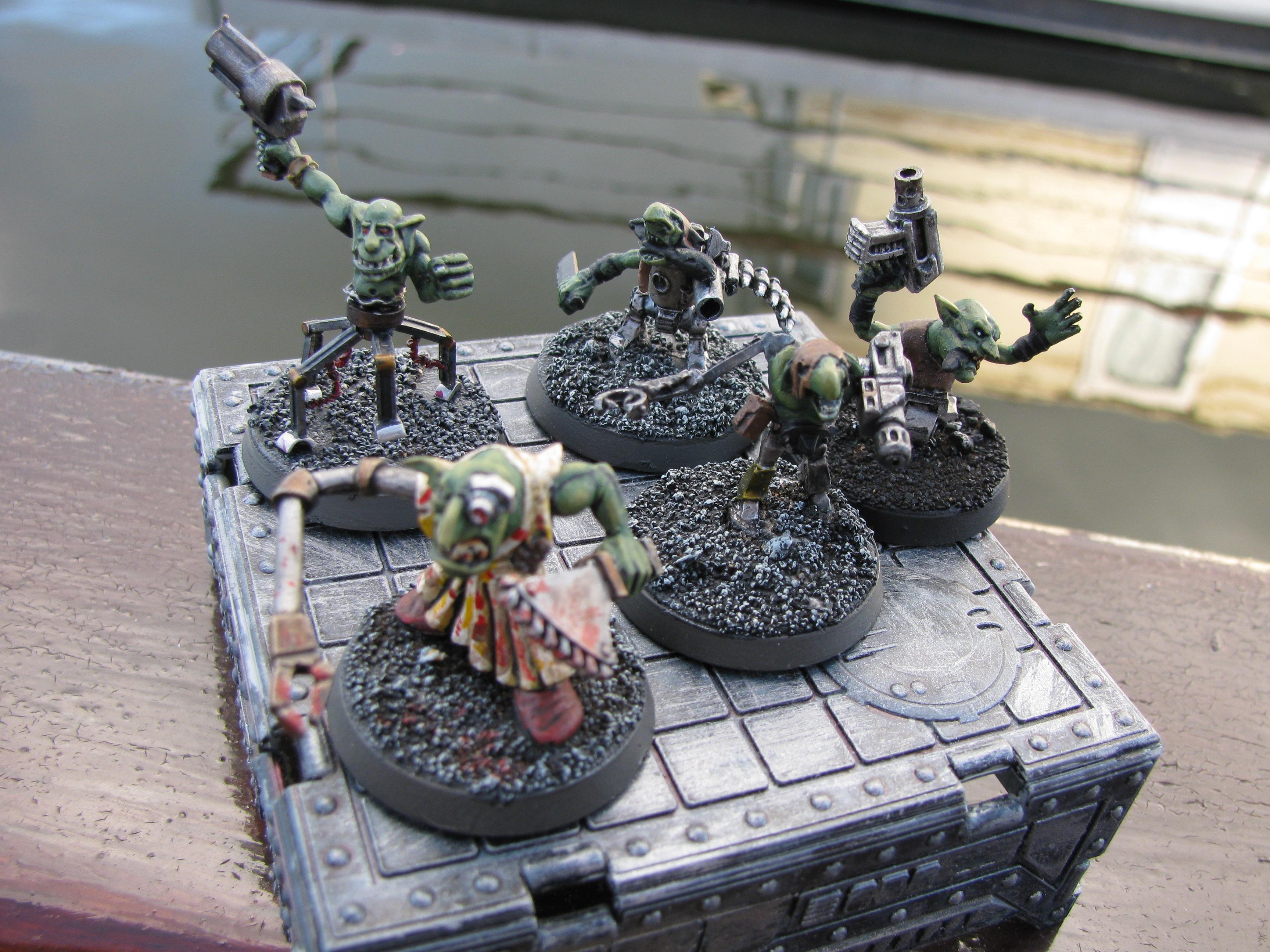 Bionik, Conversion, Cybork, Cyborks, Gorkamekka, Grots, Mekanik, Mekboy, Orderly, Orks, Warhammer 40,000