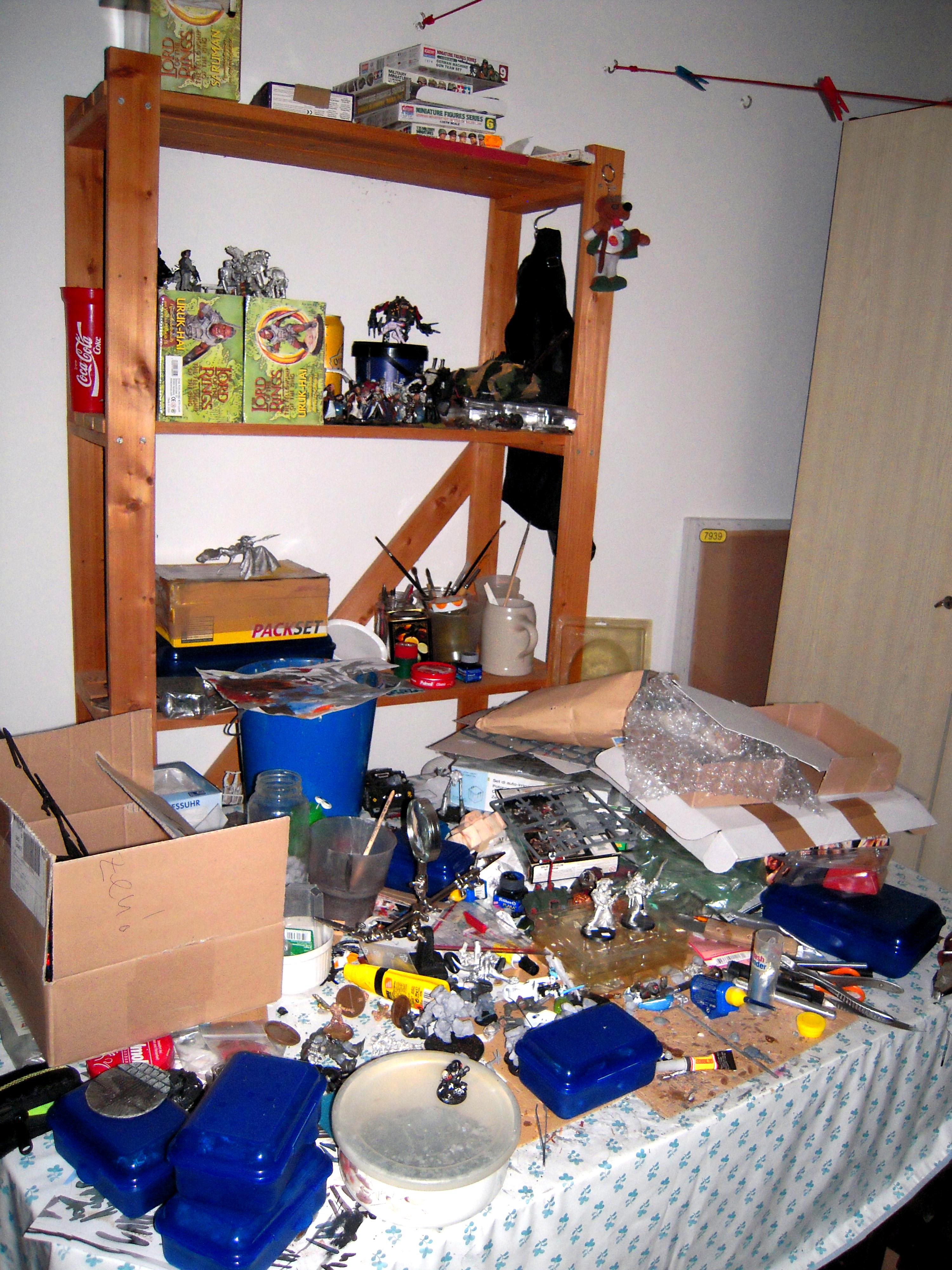 Chaos Space Marines, Conversion, Dreadnought, Iron Hands, Scratch Build, Space Marines, Work In Progress