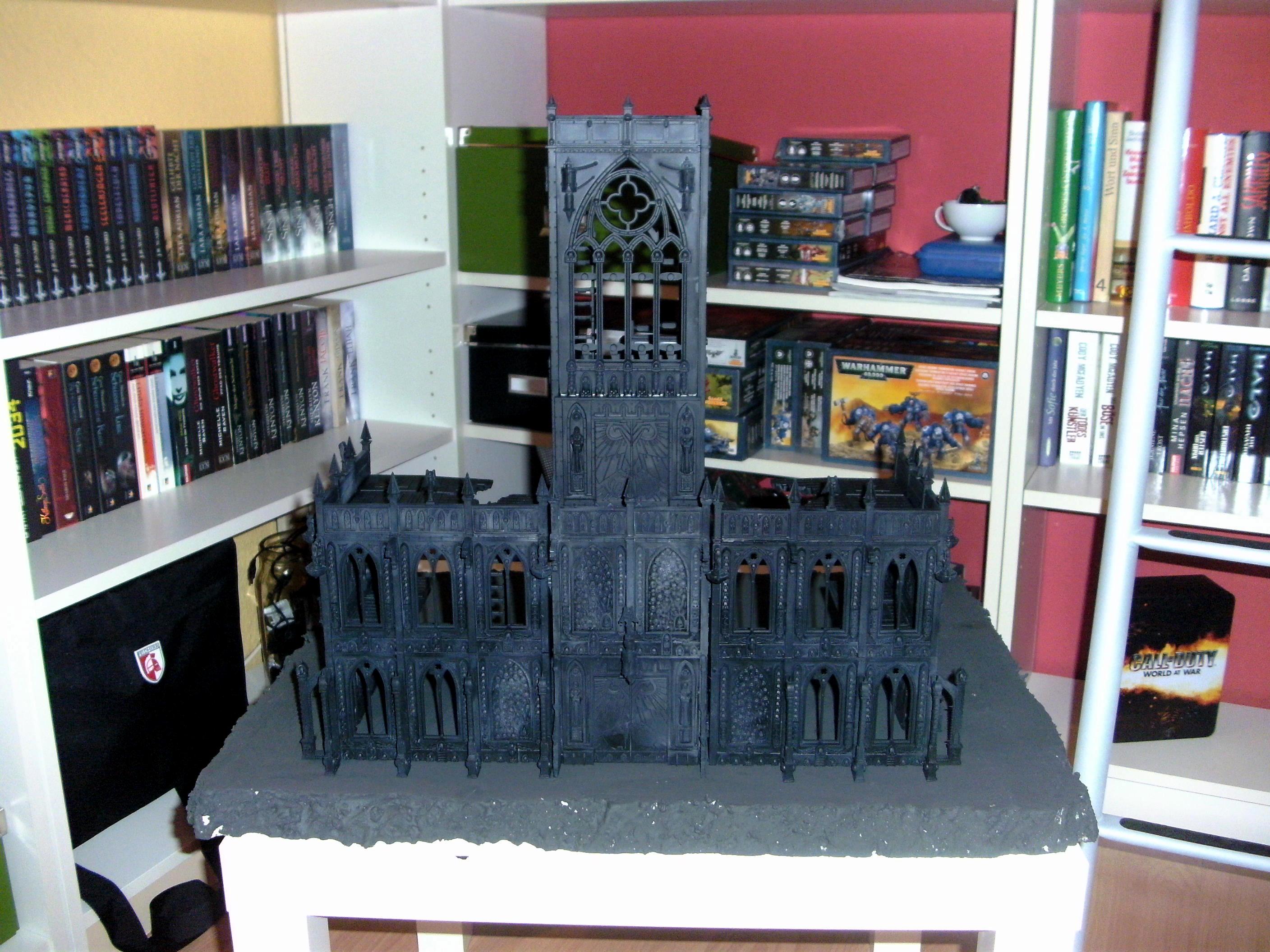 Buildings, Castle, Ruins, Space Marines, Terrain, Work In Progress
