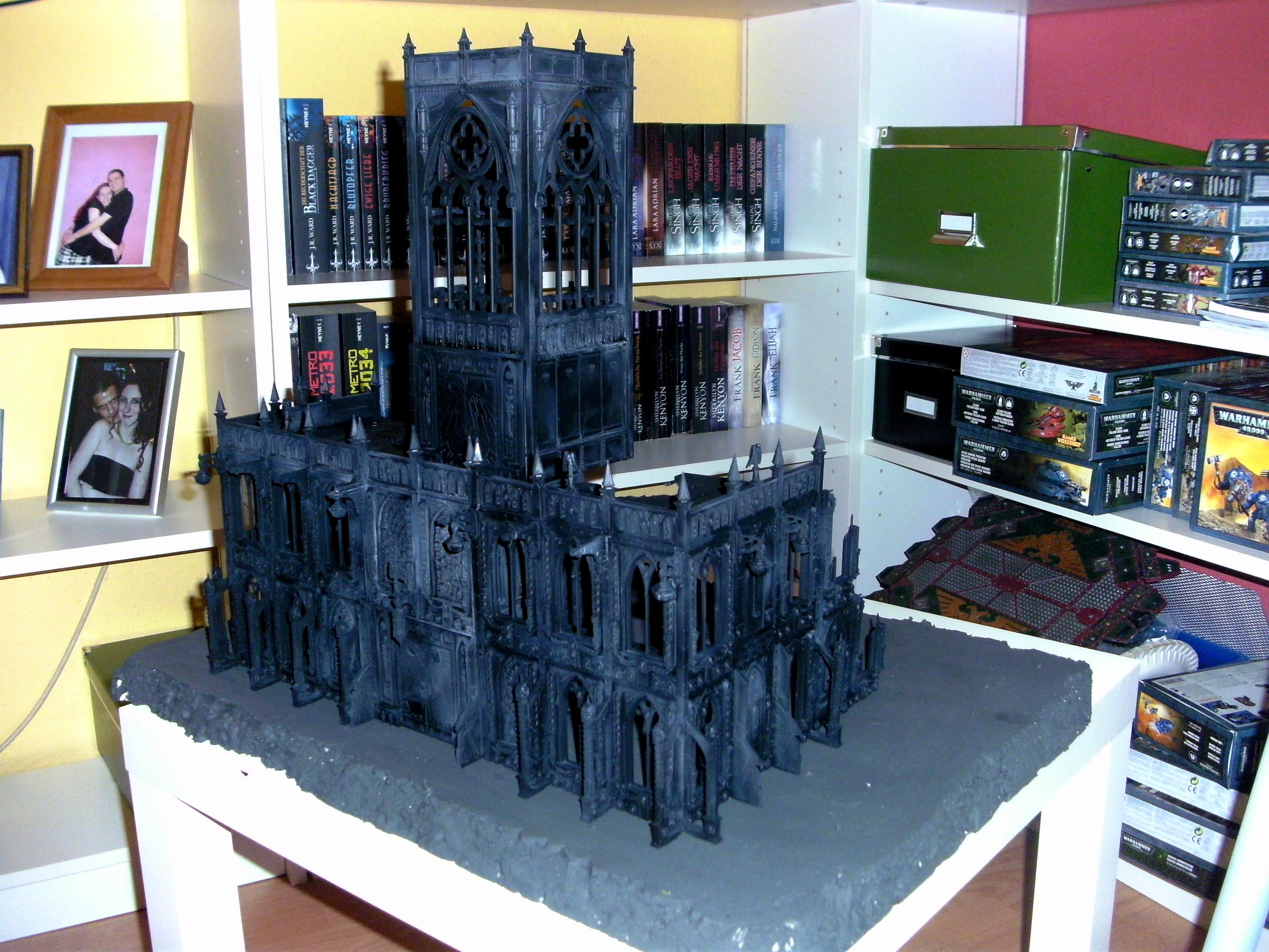 Buildings, Space Marines, Terrain, Work In Progress