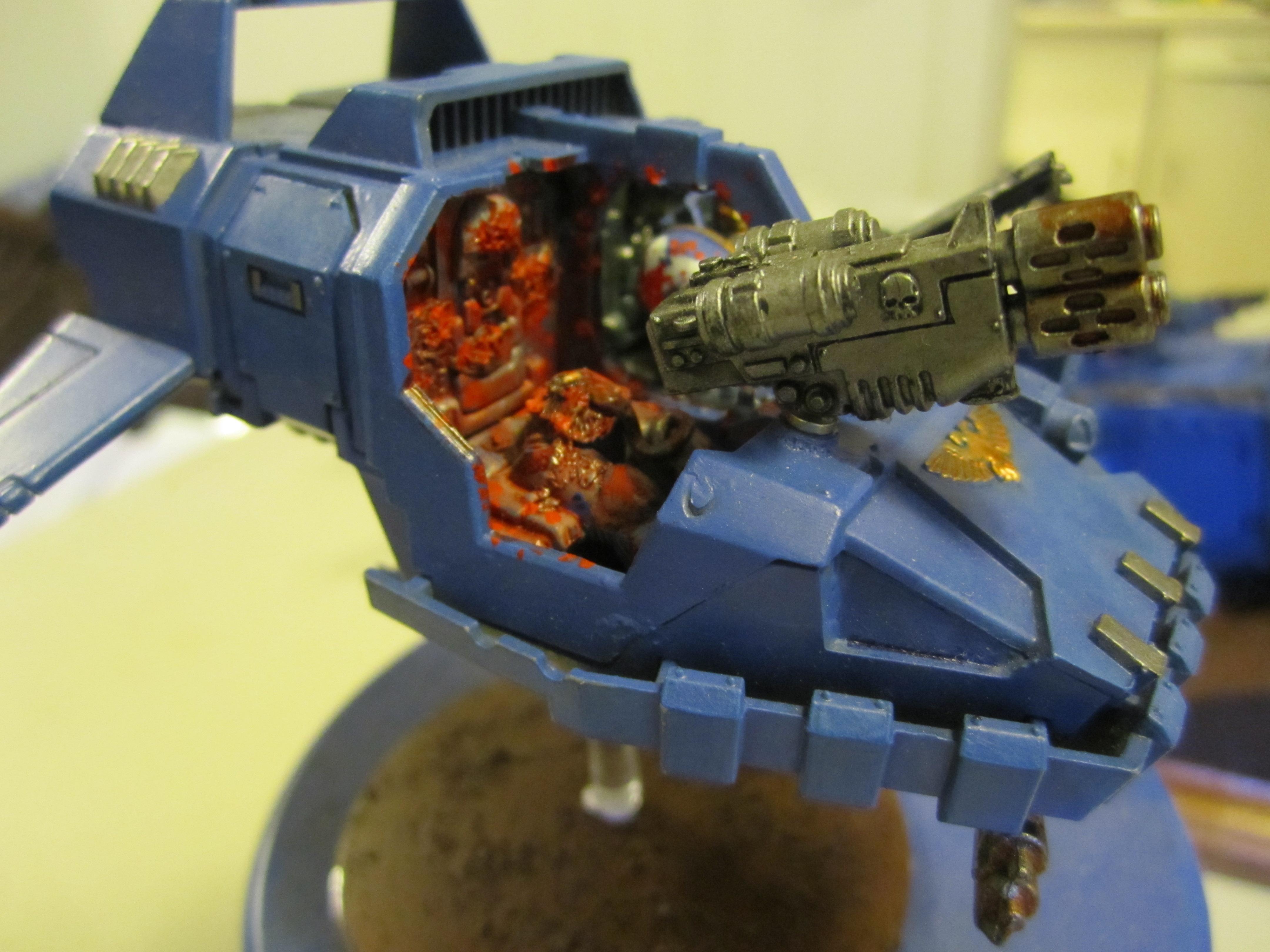 Injury, Land Speeder, Space Marines