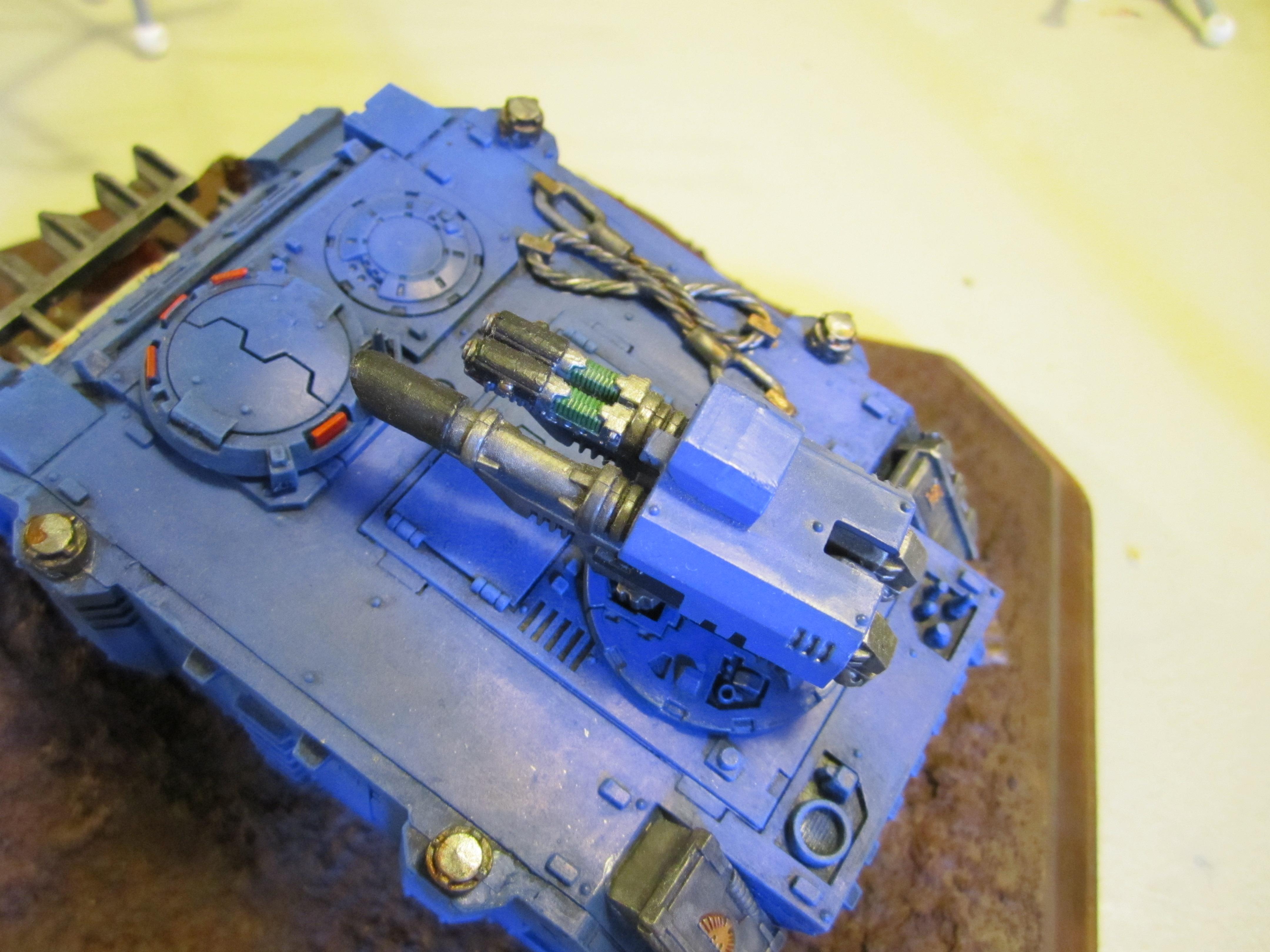 Conversion, Las Plas, Lascannon, Plasma Gun, Razorback, Space Marines