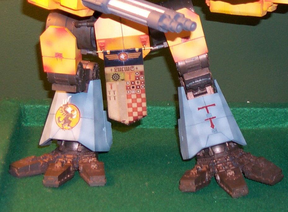 Warhound Titan Leg Armor