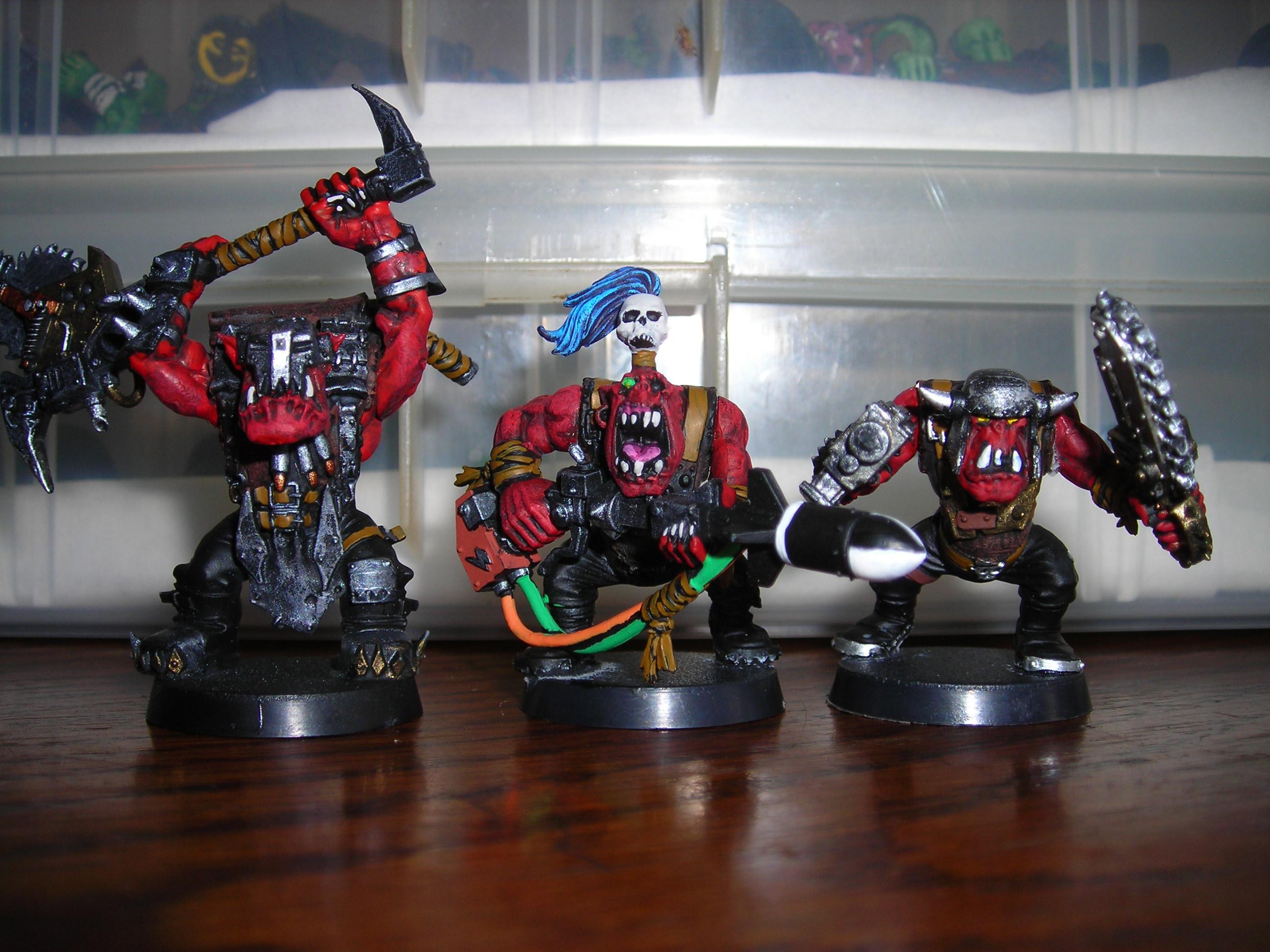 Orks, my red orks