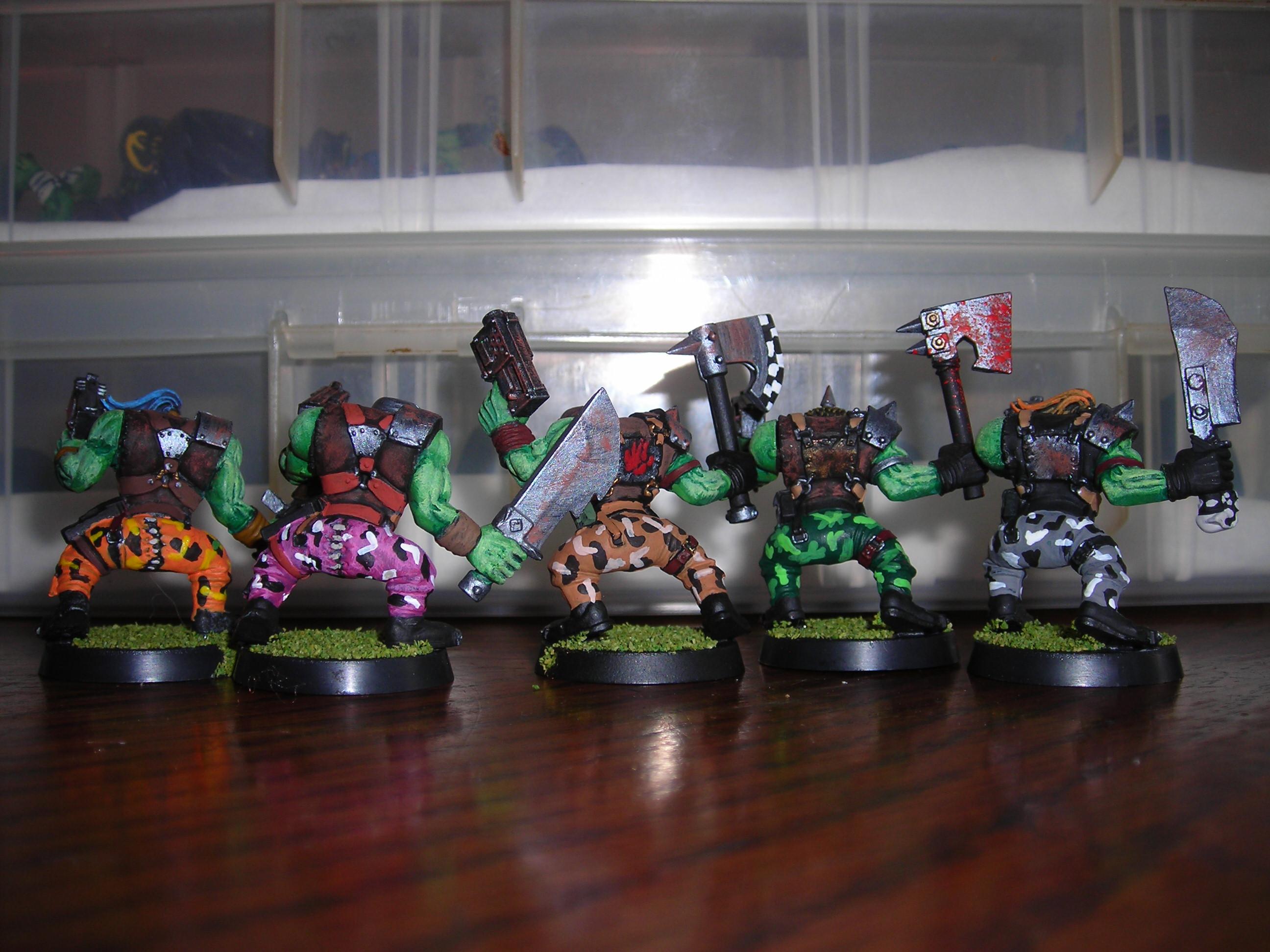 Orks, camo pants