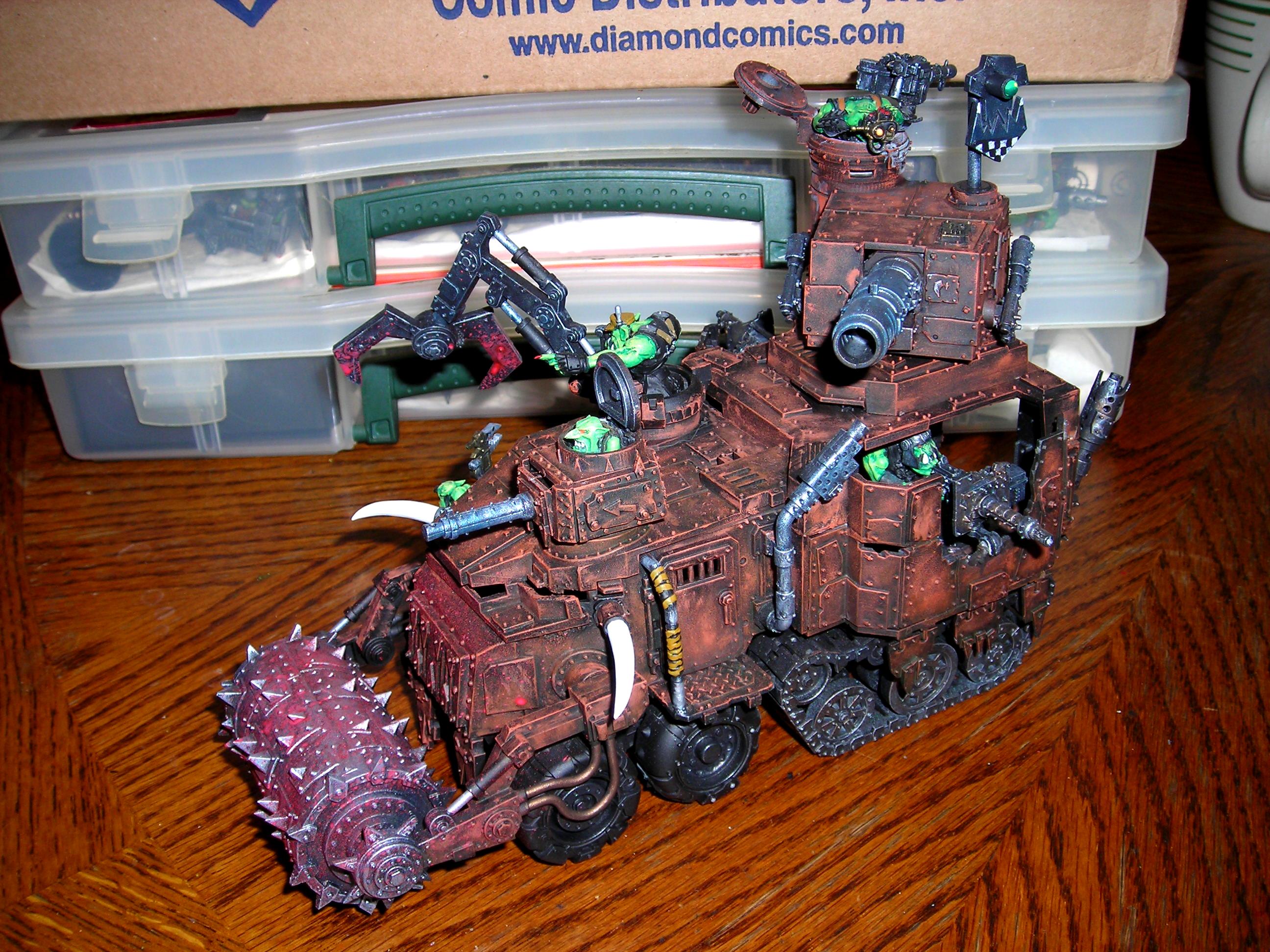 Orks, battle wagon
