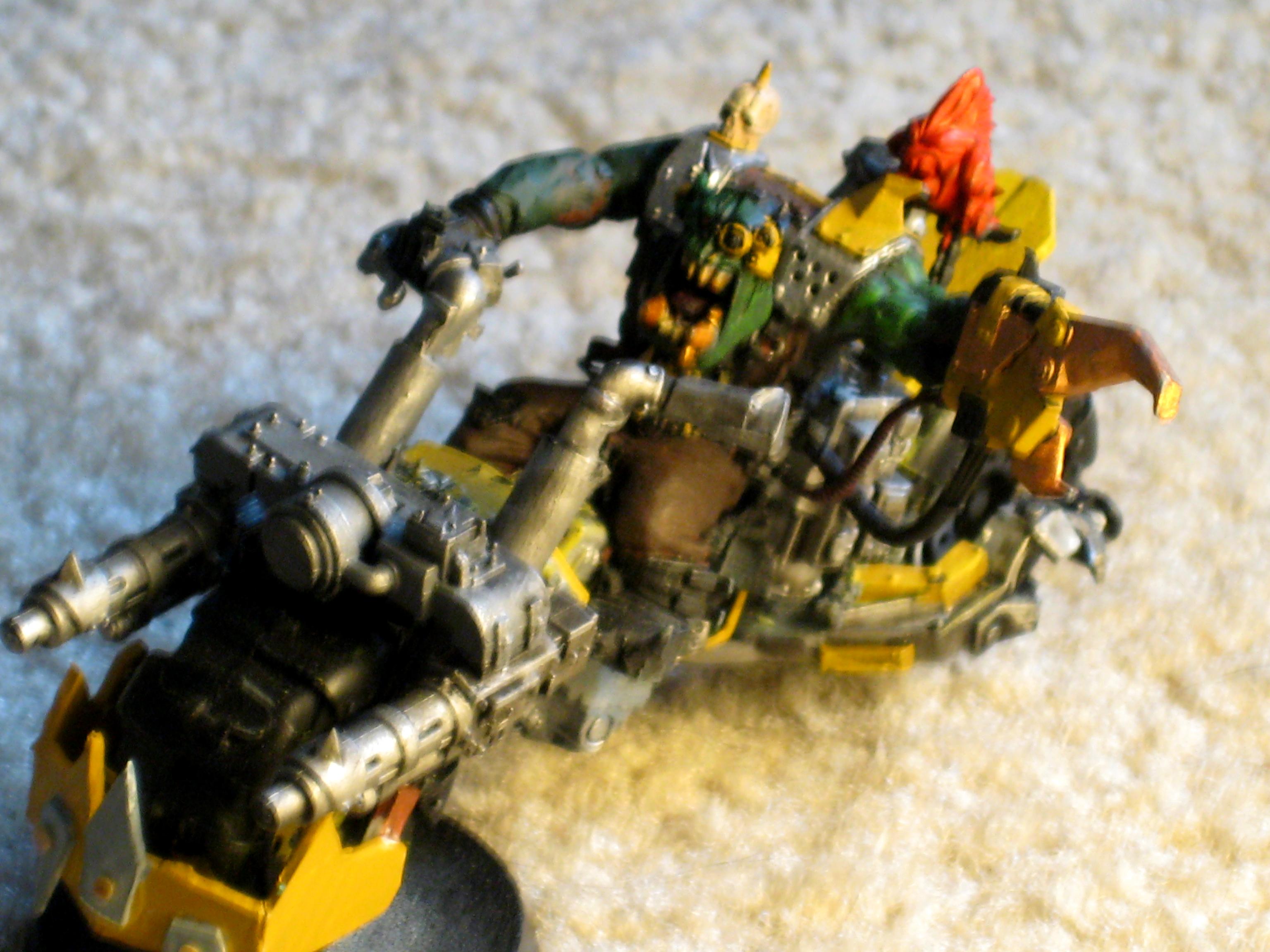 Aobr Bike, Bike, Conversion, Deffkopta, Warbike, Warboss