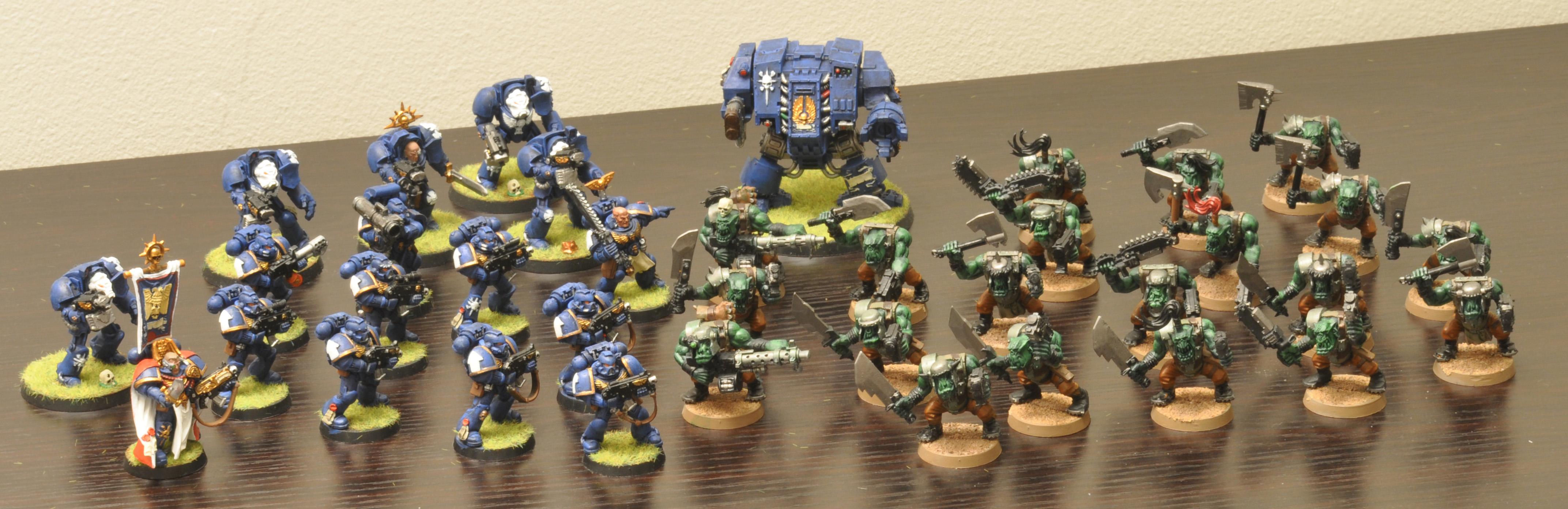 Assault On Black Reach, Boy, Orks, Space Marines