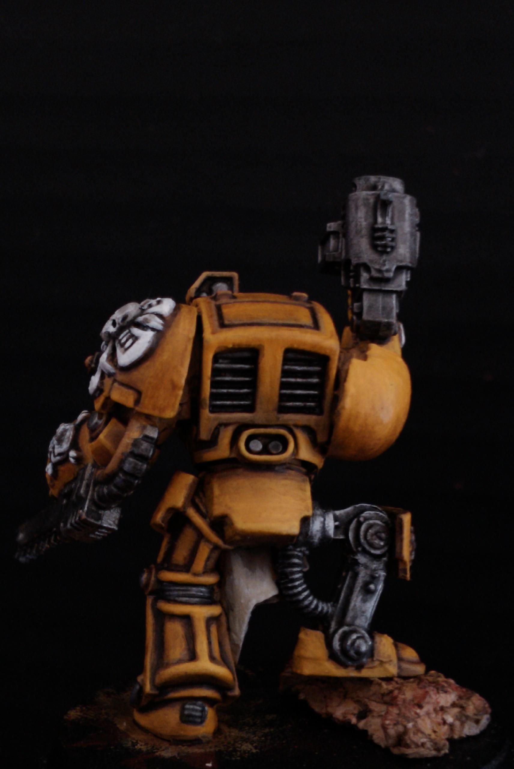 Imperial Fists, Terminator Armor, Warhammer 40,000