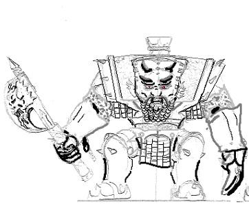 Dwarven Daemon Golem