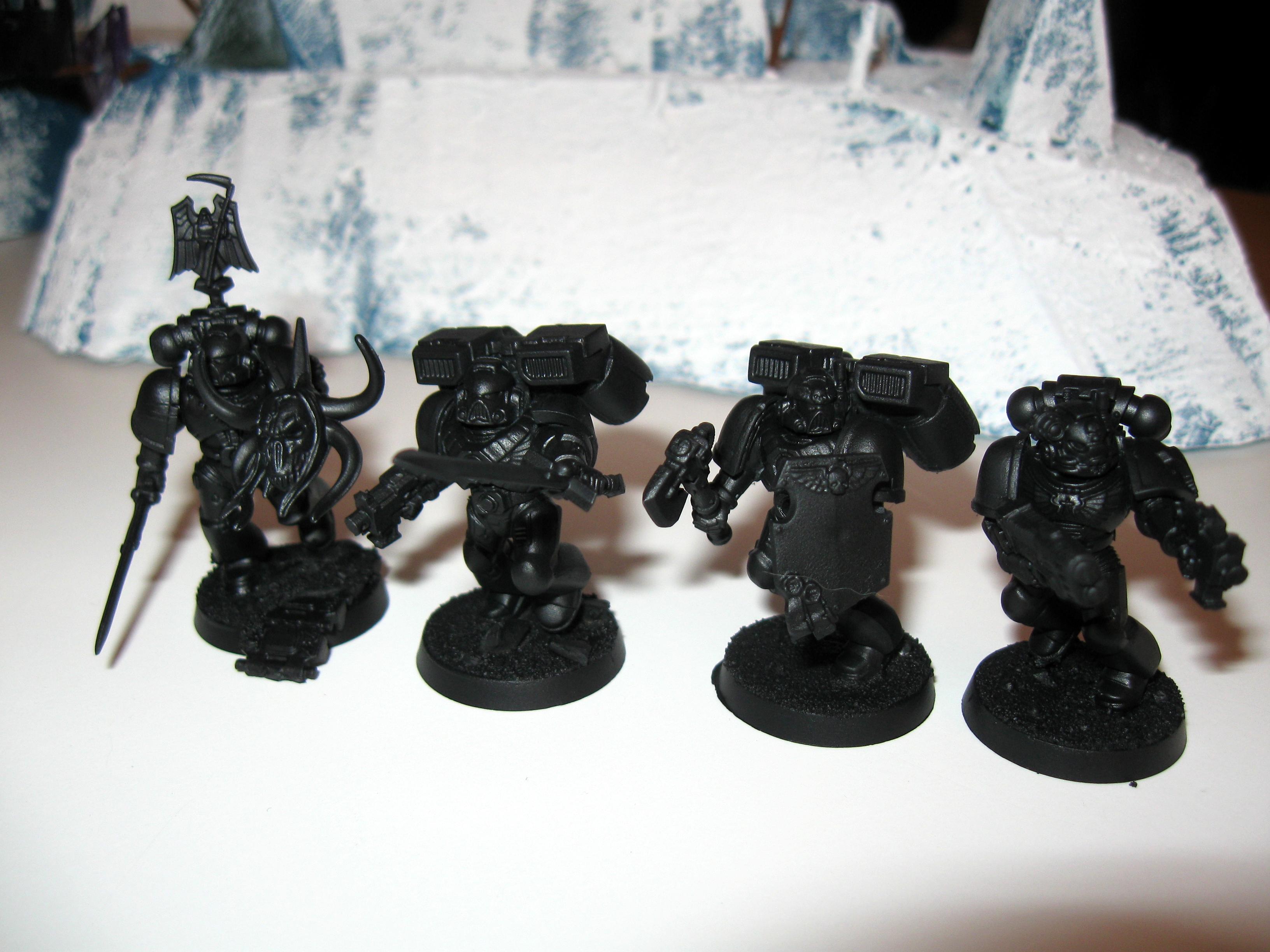 Ice Angels, Marine Swap, Warhammer 40,000, Work In Progress