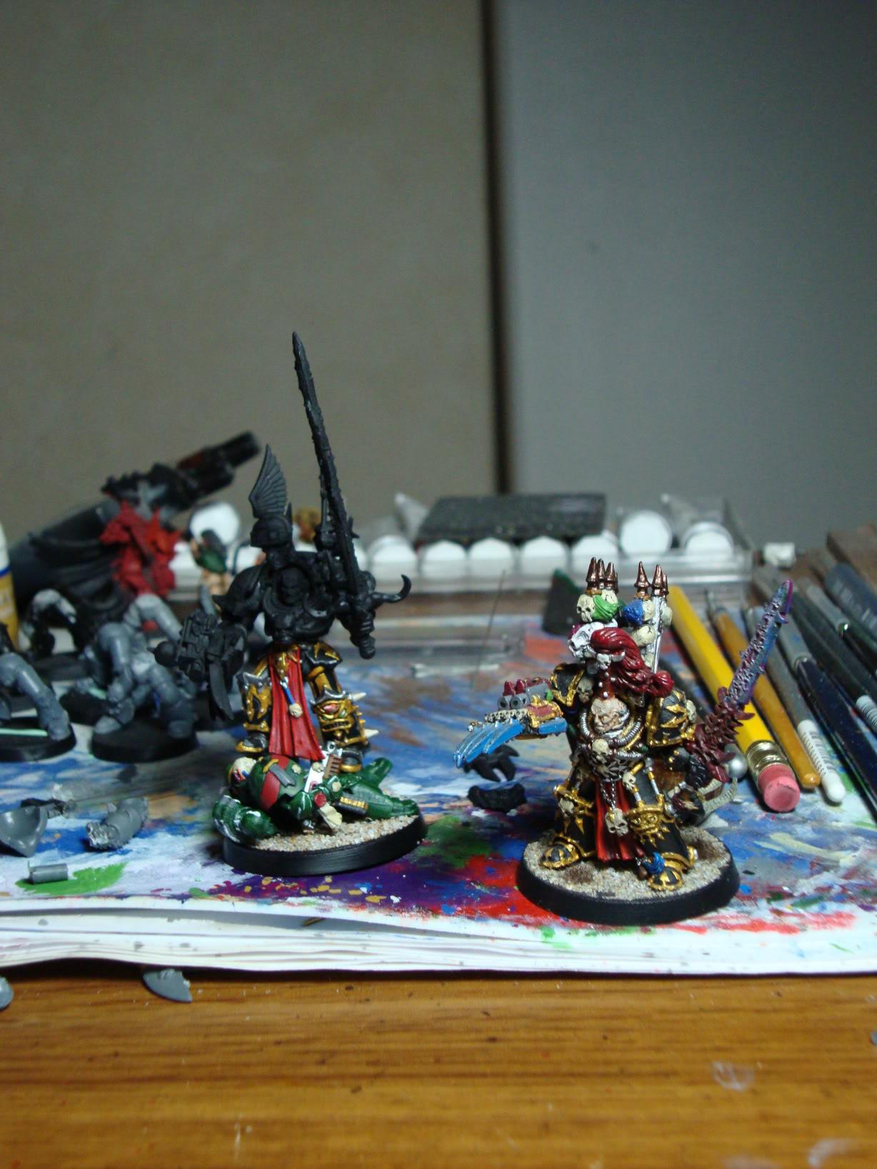 Chaos, Chaos Space Marines, Marines., Night Lords