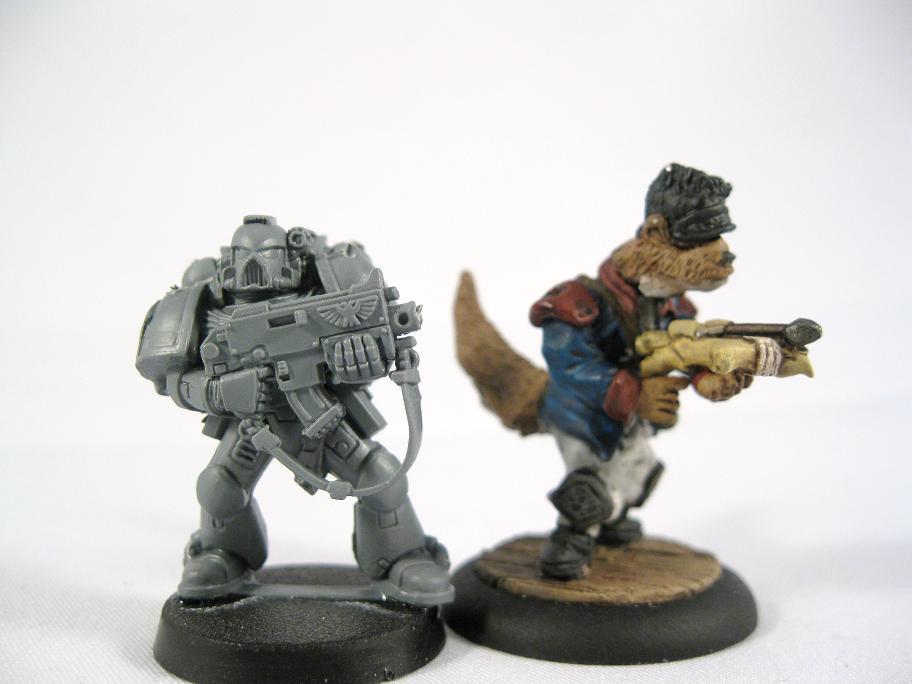 Brushfire, Size Compare - Weasel Fusilier