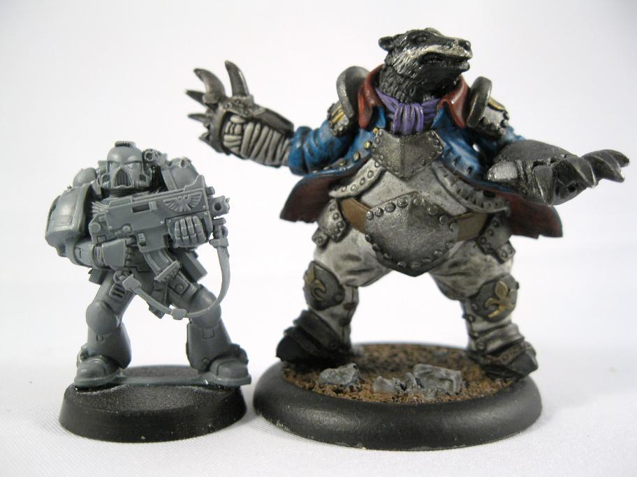 Brushfire, Size Compare - Badger-At-Claw