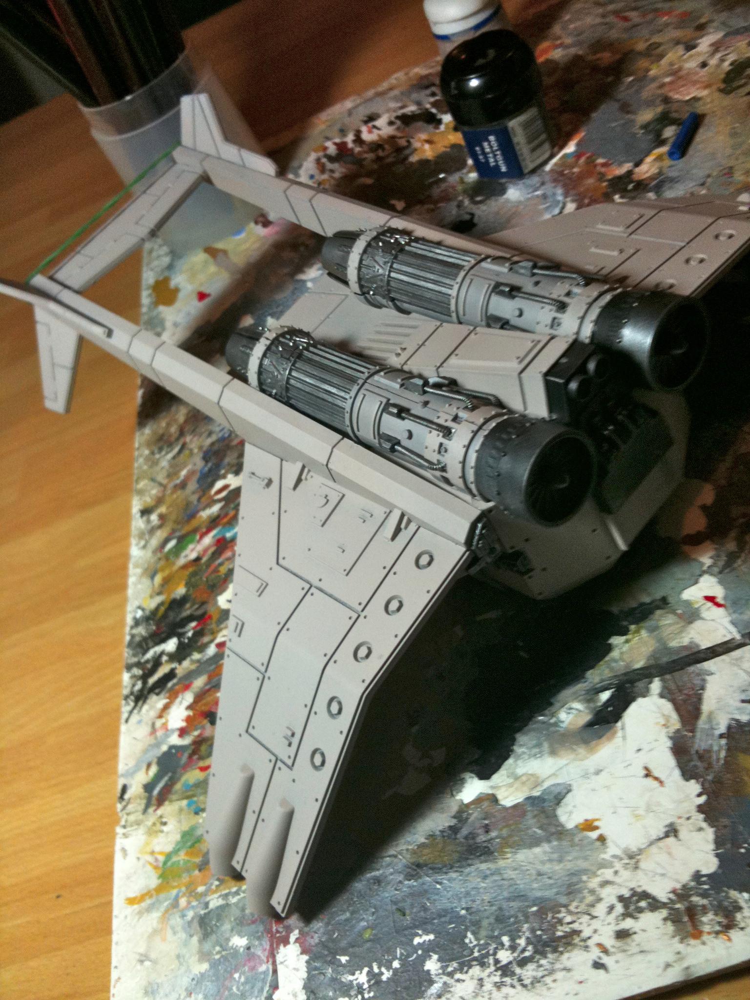 Elysian, Imperial Guard, Valkyrie, Vendetta, Warhammer 40,000, Work In Progress
