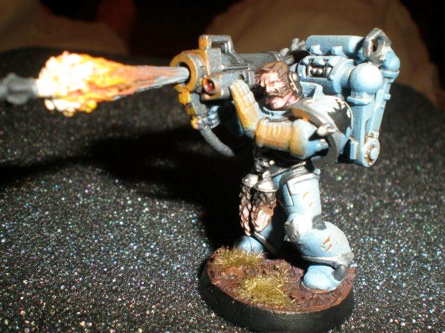Light Effects, Missile Launcher, Space Marines, Warhammer 40,000
