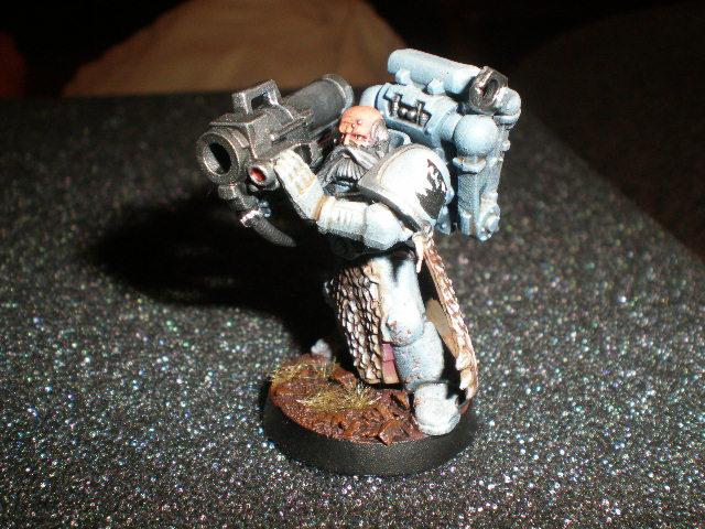 Missile Launcher, Space Marines, Space Wolves