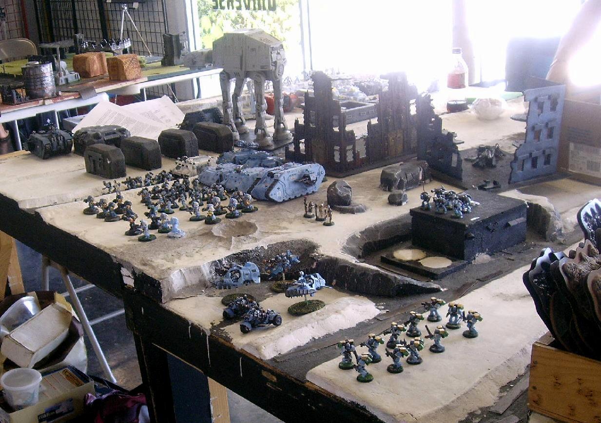 Apocalypse, Imperial, Imperial Guard, Sci-fi City, Space Marines, Wolves