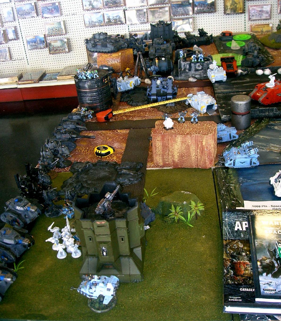 Apocalypse, Imperial, Imperial Guard, Sci-fi City, Space Marines, Wolves