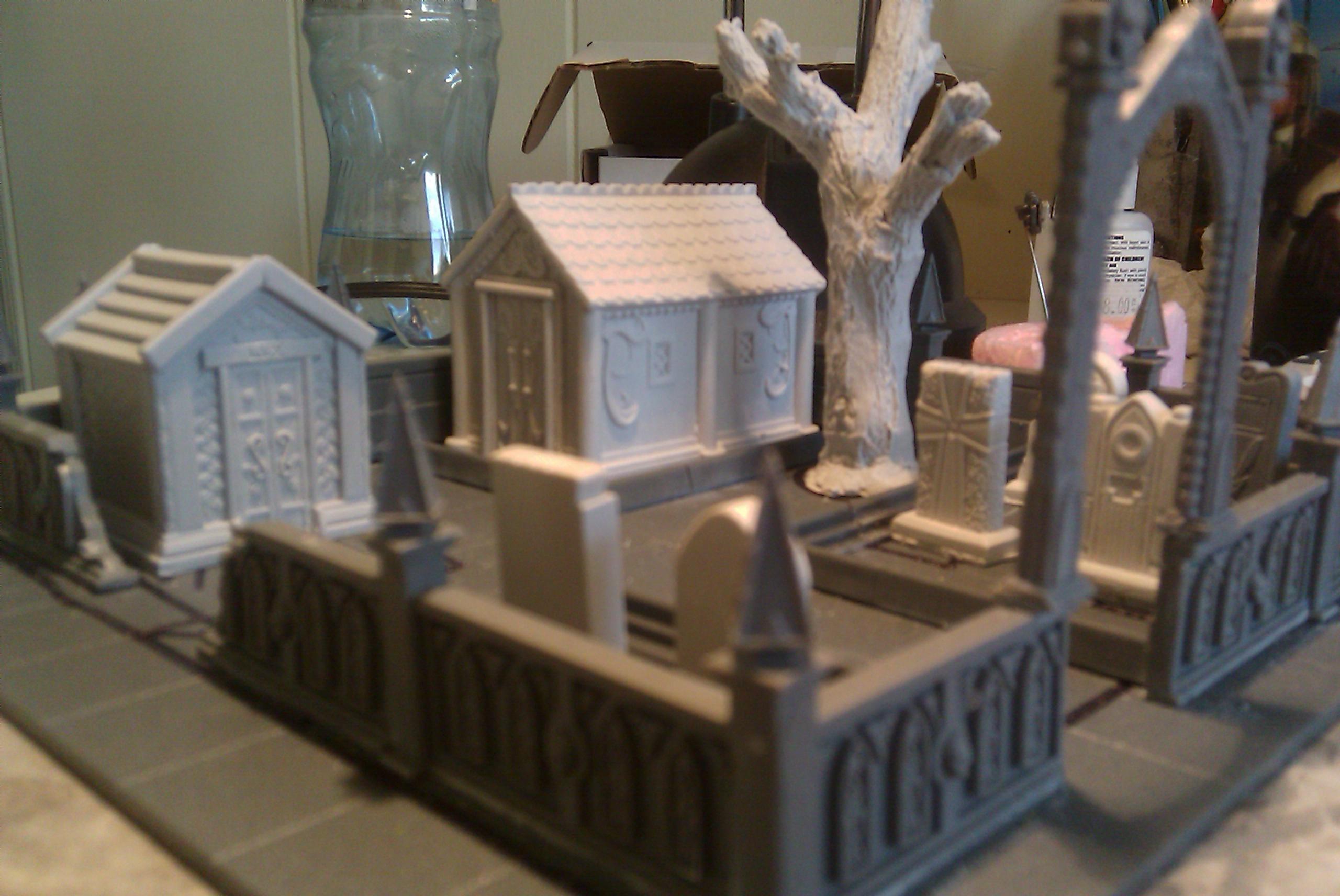 Cities Of Death, Graveyard, Terrain