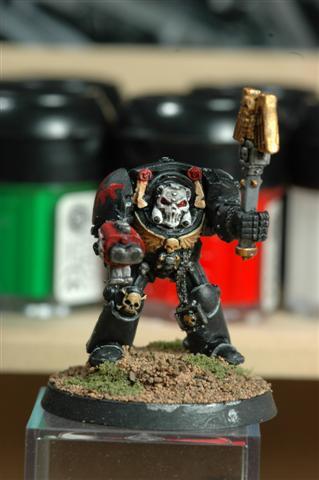Chaplain, Old School, Terminator Armor, Warhammer 40,000
