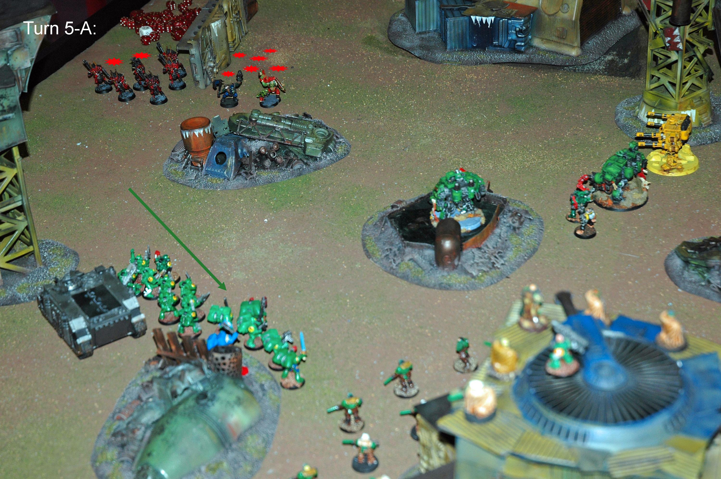 Battle Report, Daemons, Mantis Warriors, Warhammer 40,000
