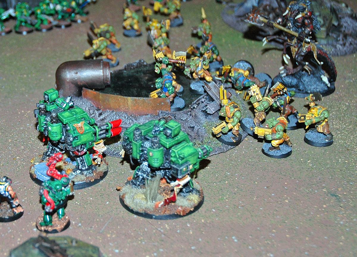 Battle Report, Daemons, Mantis Warriors, Warhammer 40,000