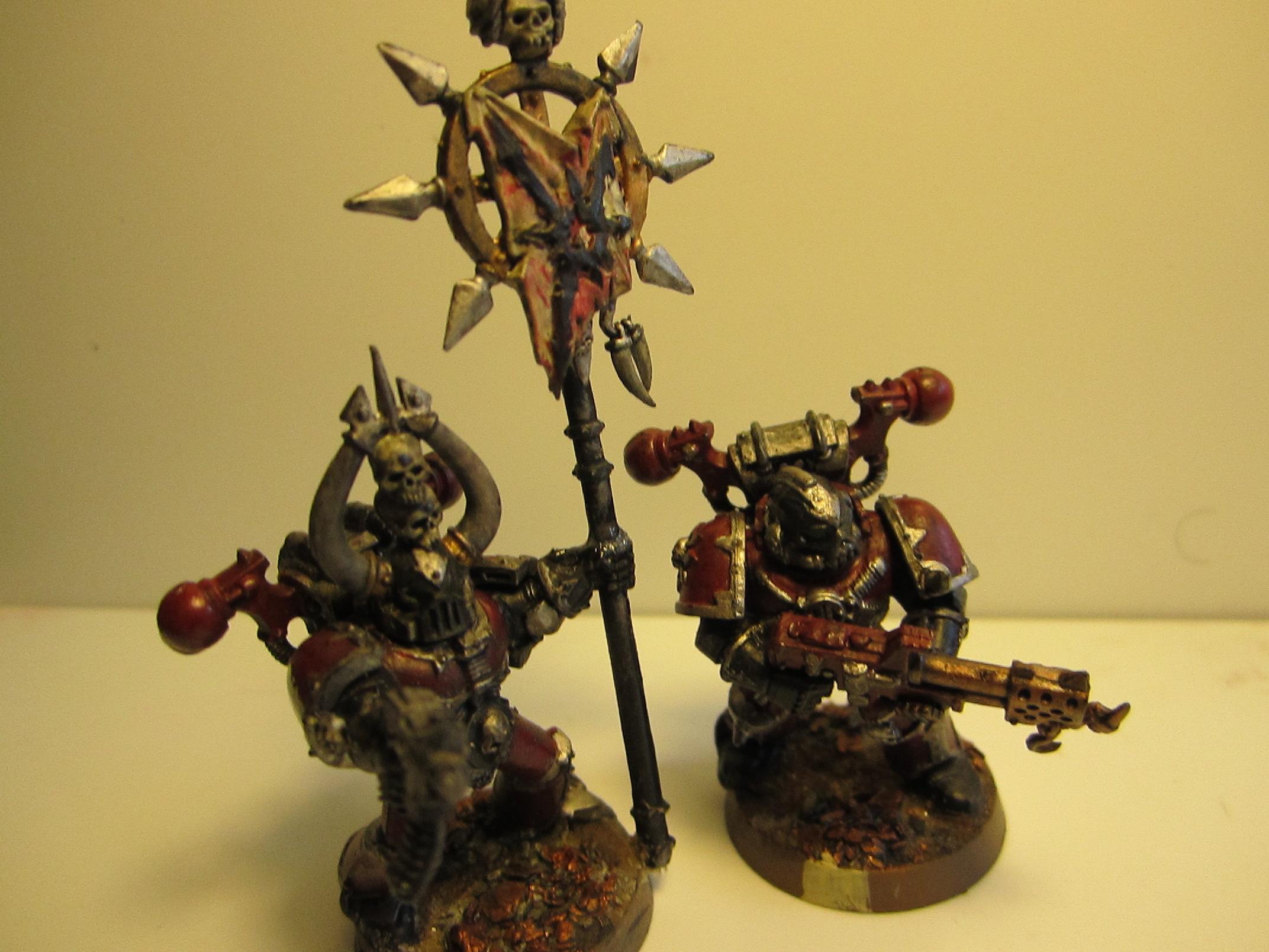 flemer and an unassinged icon bearer