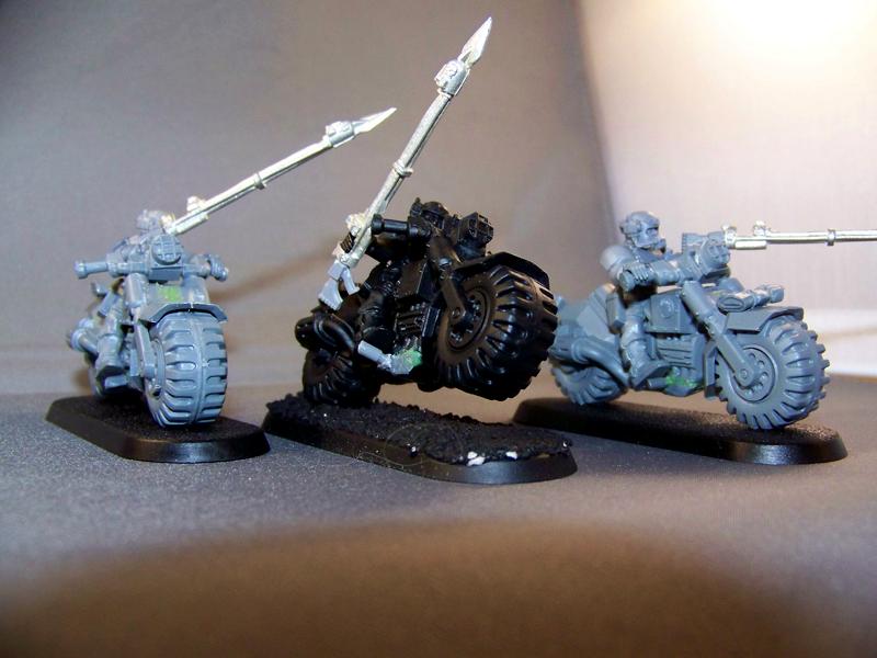 Cadians, Conversion, Imperial Guard, Rough Riders, Warhammer 40,000, Work In Progress