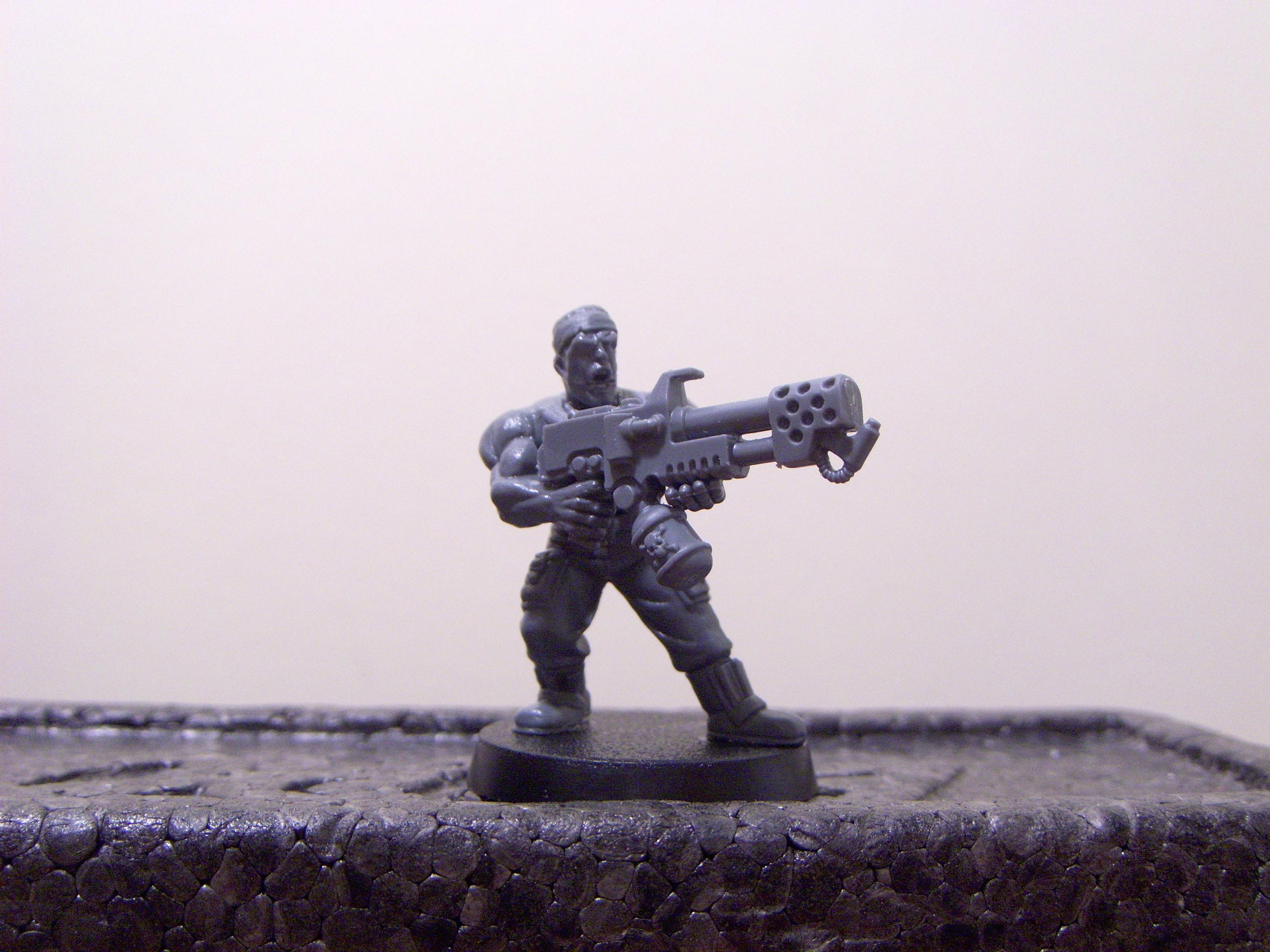 Guardsmen of Khorne Troop Command Squad 4 -  Flamer