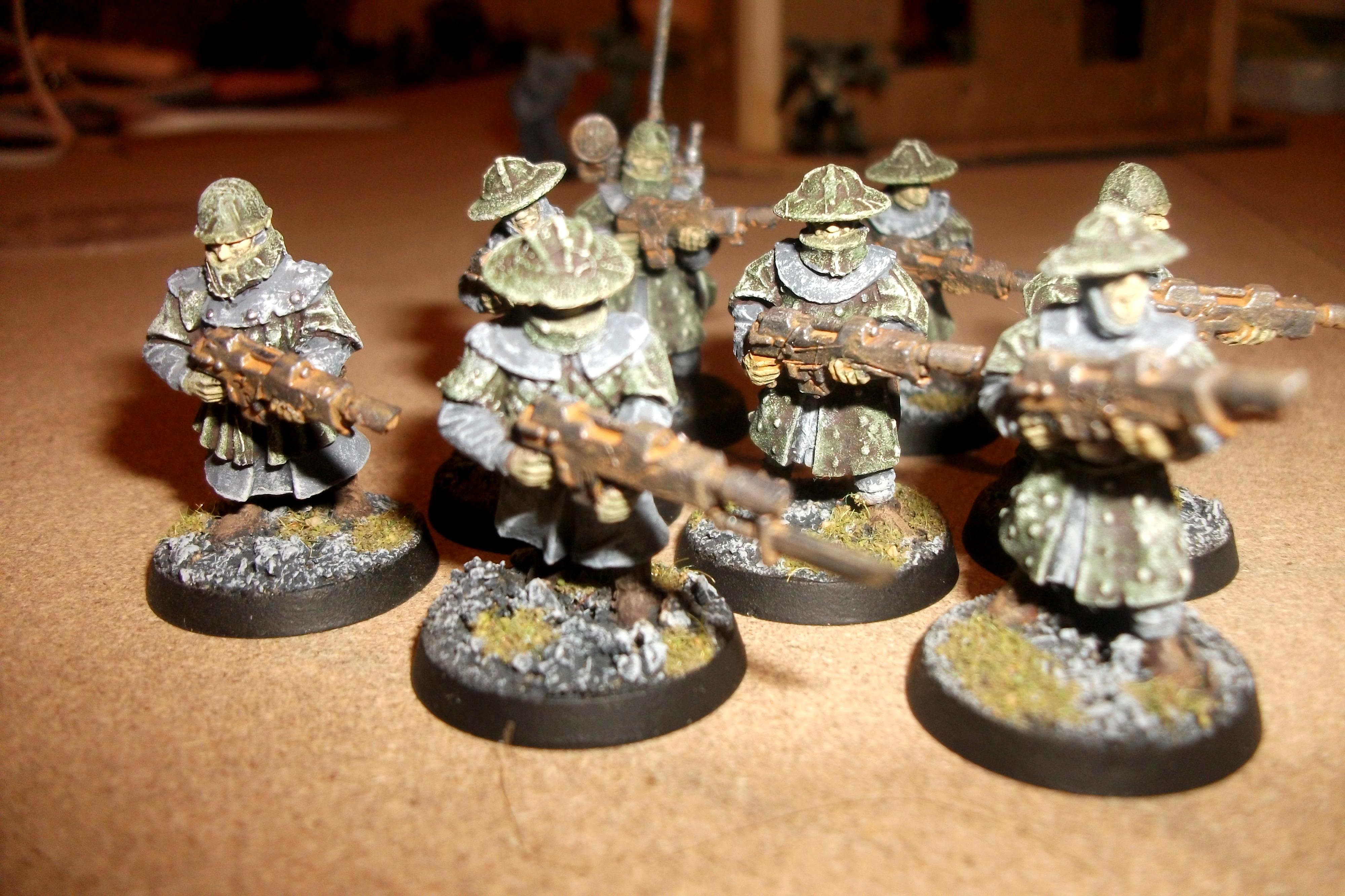 Conversion, Guard, Heretic, Imperial Guard, Lost And The Damned, Rust
