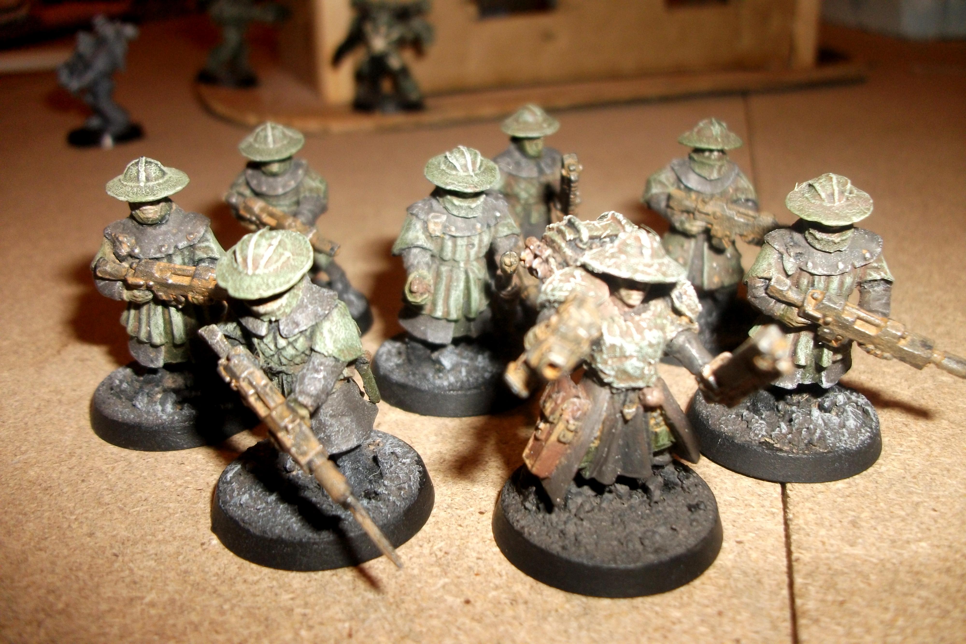 Conversion, Guard, Heretic, Imperial Guard, Lost And The Damned, Rust