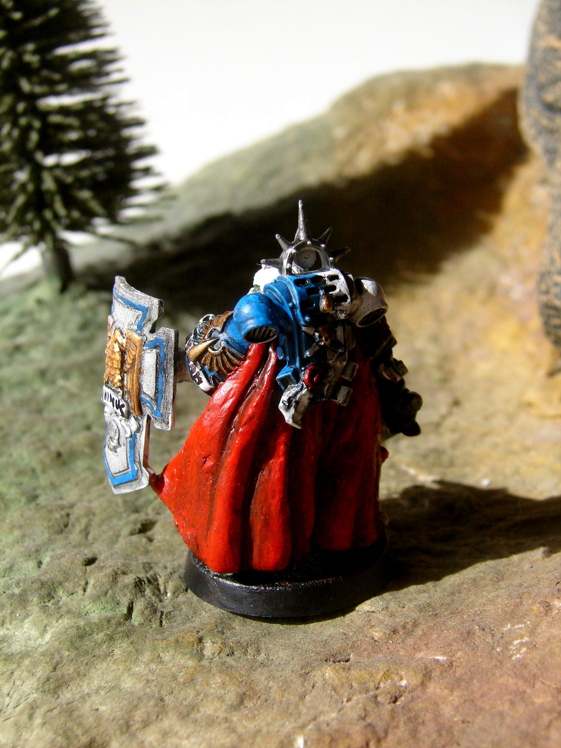 Homebrew, Independent Character, Sculpted, Space Marines, Veteran