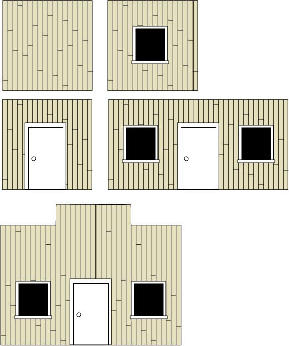 Modular Wall Pattern Diagram