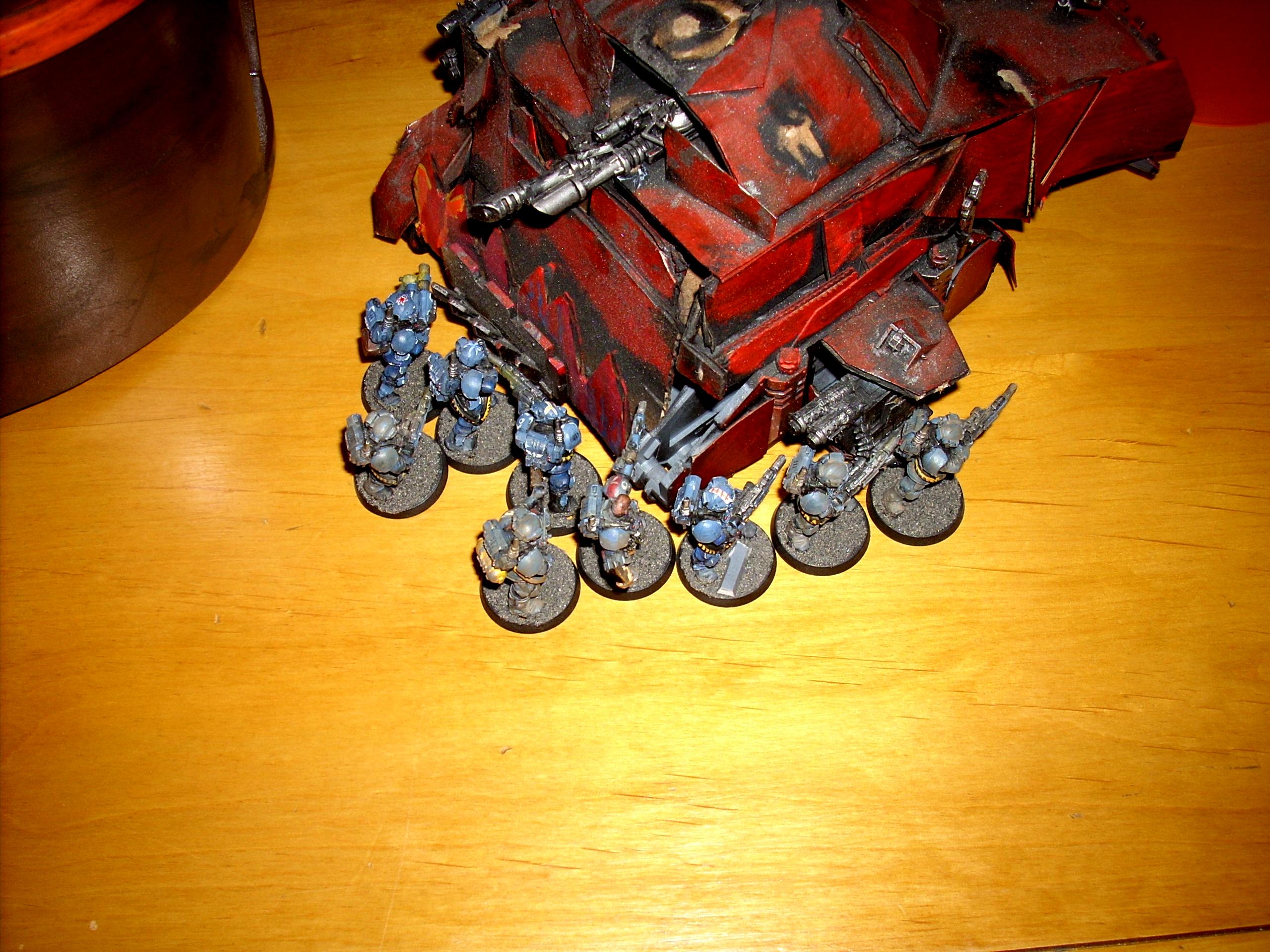 750, Battle, Guard, Imp, Imperial Guard, Orks, Report, Small