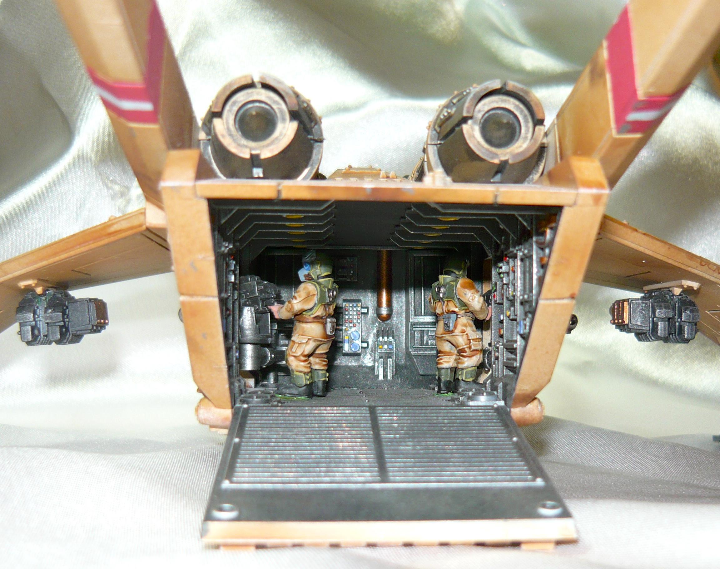 Elysian, Imperial Guard, Valkyrie, Vendetta, Warhammer 40,000, Work In Progress
