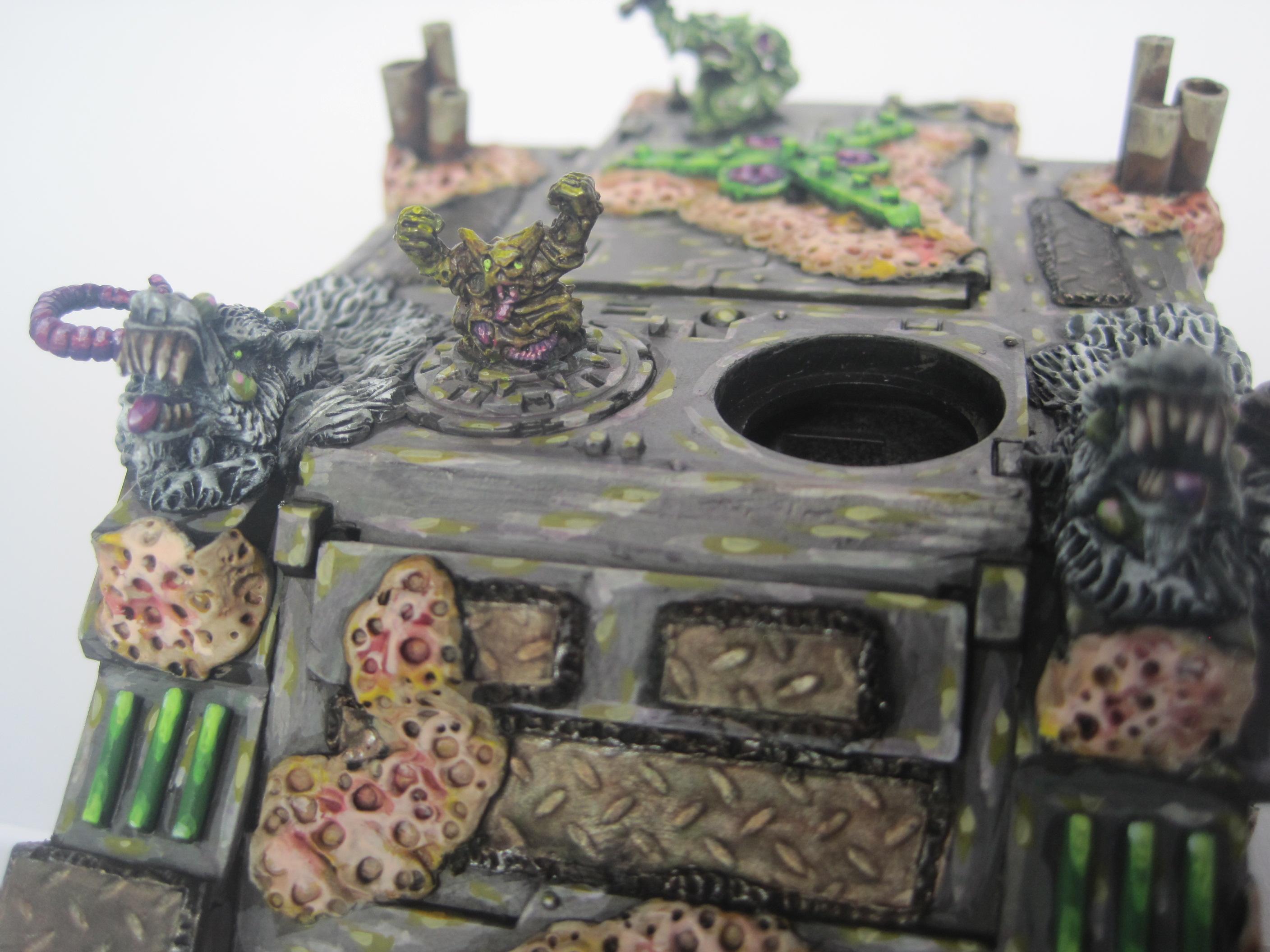 Chaos Space Marines, Nurgle, Plague Marines, Rhino