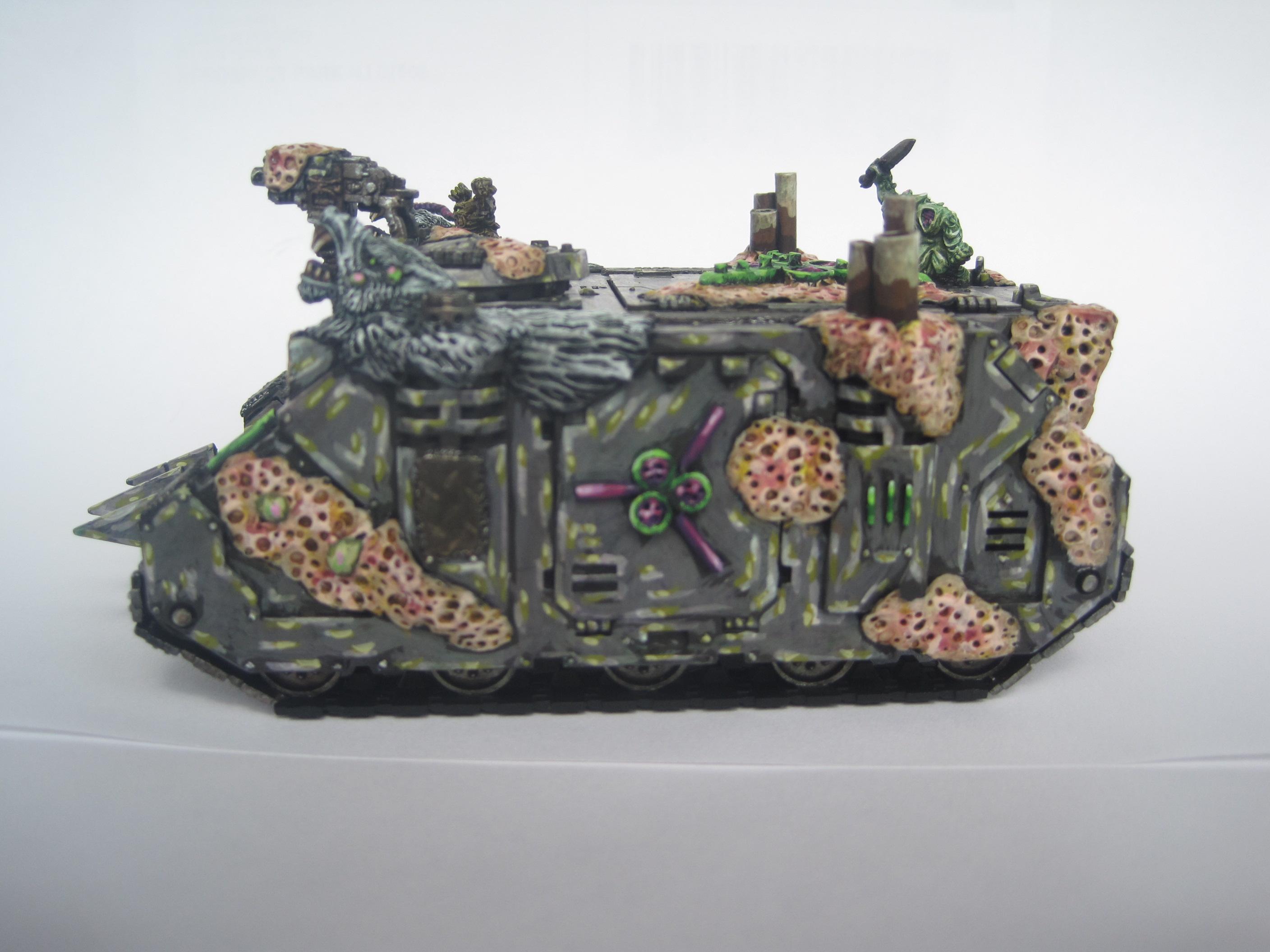 Nurgle, Rhino, Tank, Warhammer 40,000